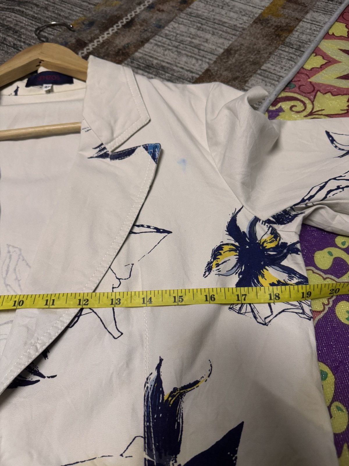 Kenzo Vintage Kenzo Floral jacket Size US S / EU 44-46 / 1 - 10 Thumbnail