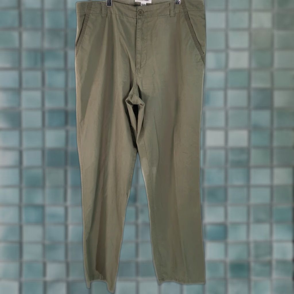 Calvin Klein Calvin Klein Men's Easy Fit Chino Pants Casual Dress Pant Size 36X34 Beige Size US 40 / EU 56 - 1 Thumbnail