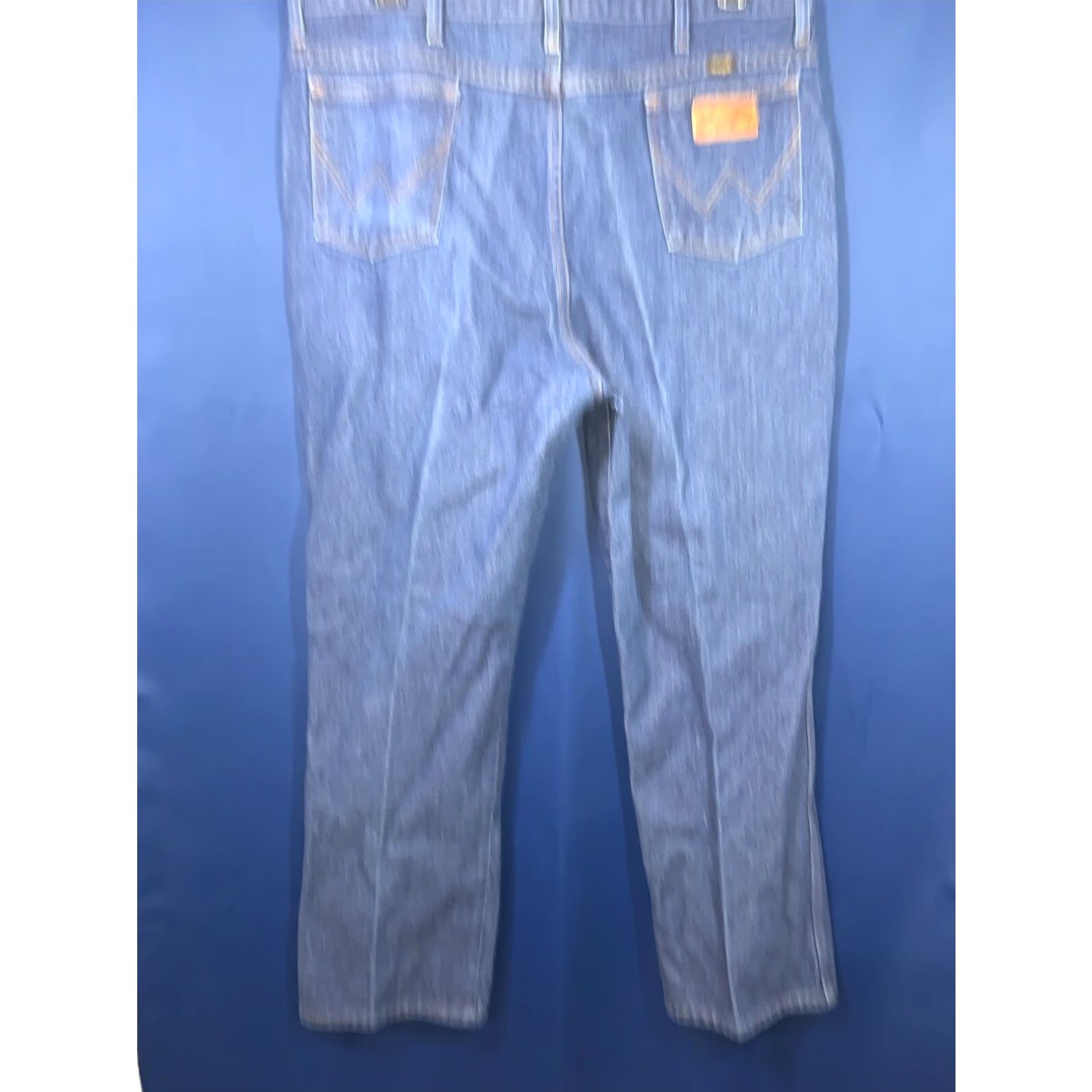 Wrangler VINTAGE Wrangler Cowboy Straight Jeans Mens Blue 38x30.5 Size US 38 / EU 54 - 3 Thumbnail
