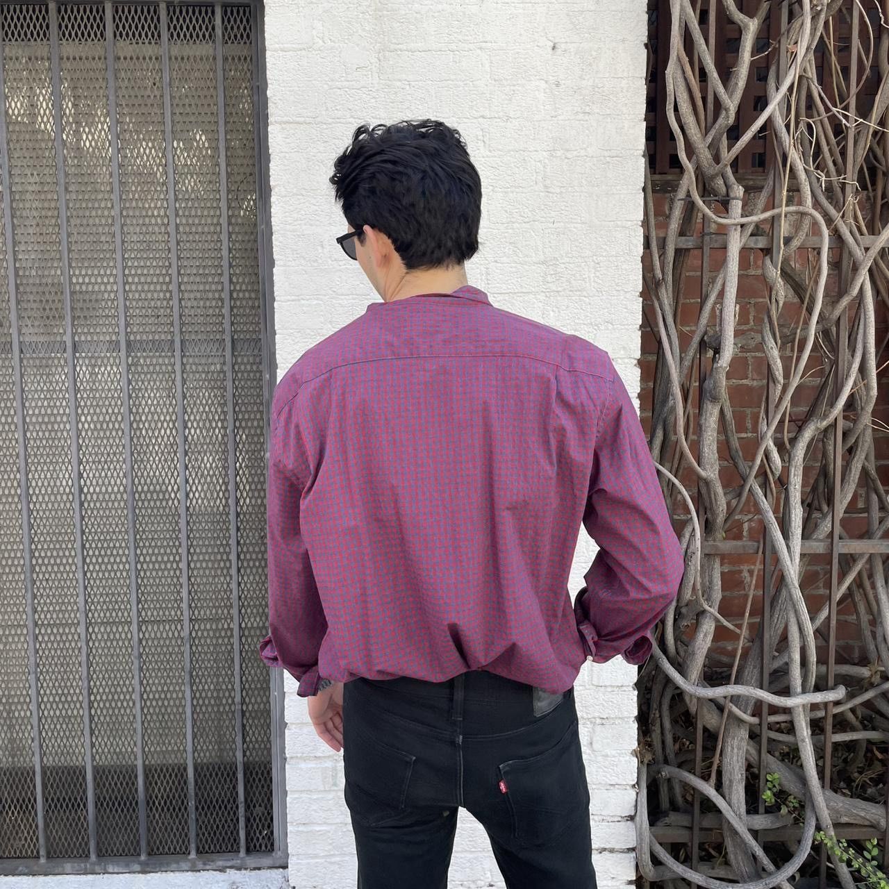 Carhartt × Sonoma × Zara Sonoma men’s burgundy plaid button up shirt sz XXL Size US XXL / EU 58 / 5 - 3 Thumbnail