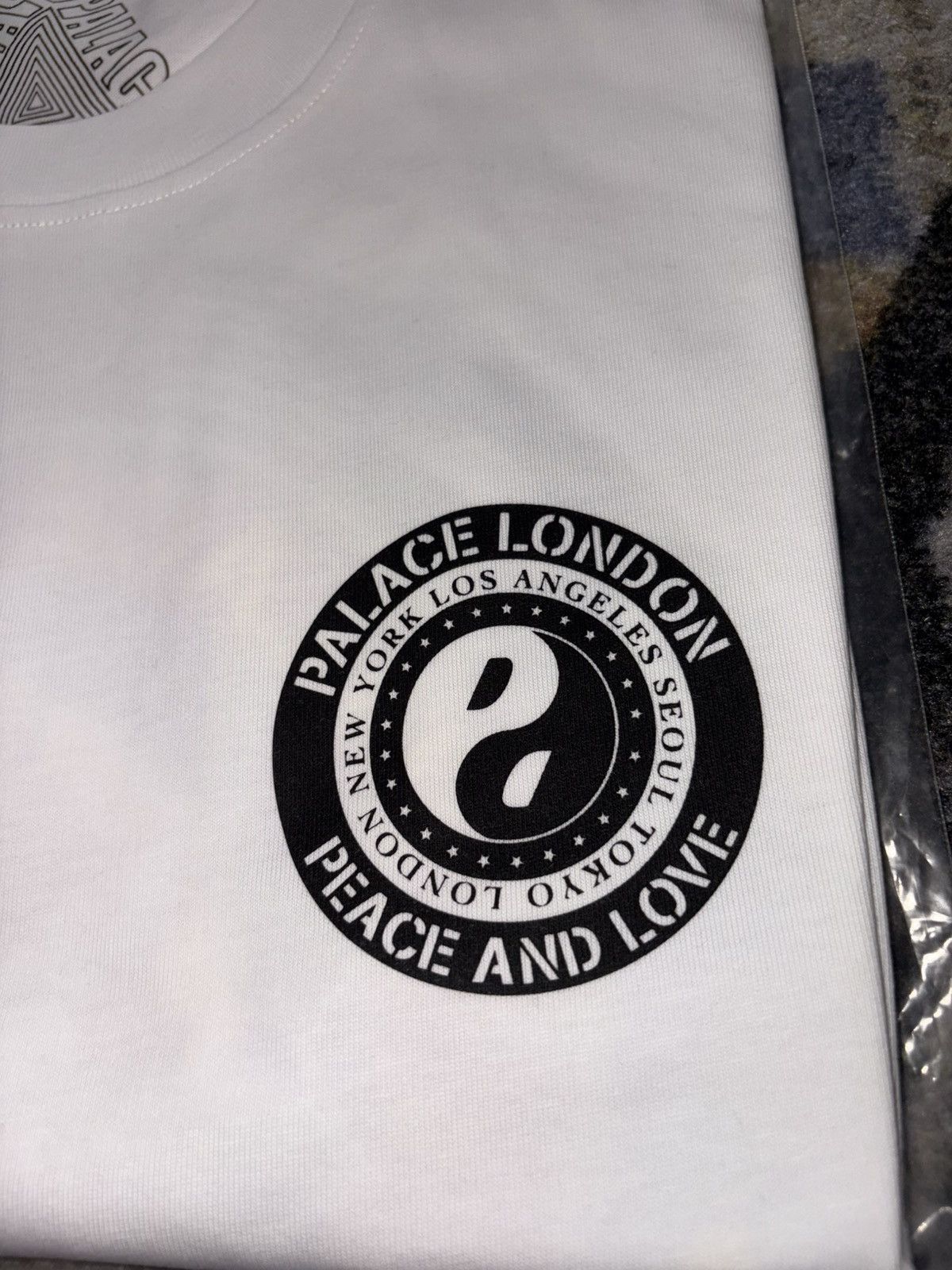Palace Palace Nations T-Shirt White Size US L / EU 52-54 / 3 - 3 Thumbnail