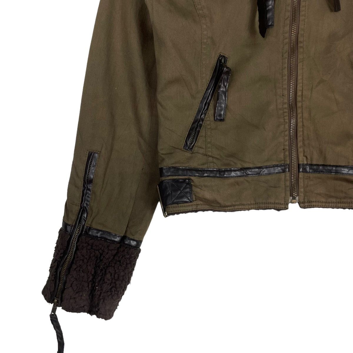 Von Dutch 💥VON DUTCH CROP BOMBER JACKET Size S / US 4 / IT 40 - 3 Thumbnail