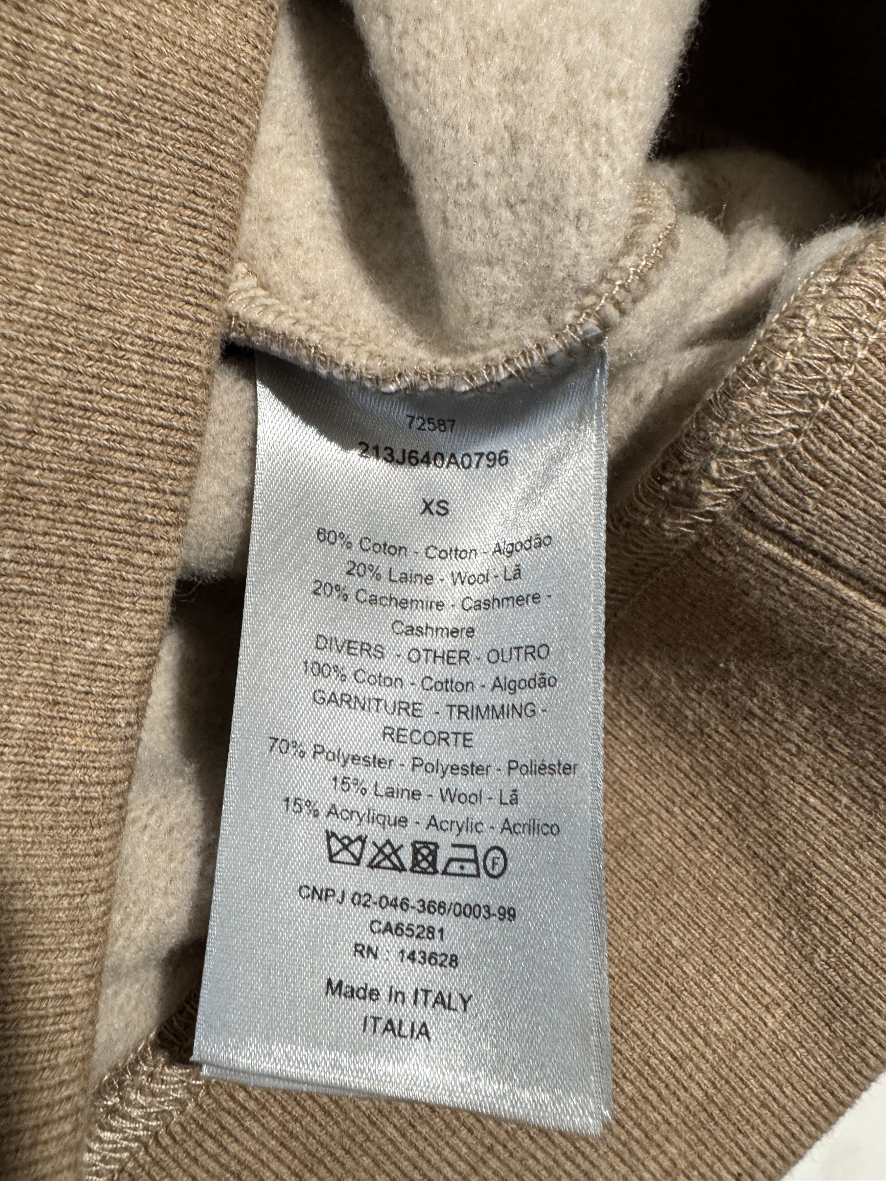 Dior Placed Dior Hoodie Size XS / US 0-2 / IT 36-38 - 8 Thumbnail