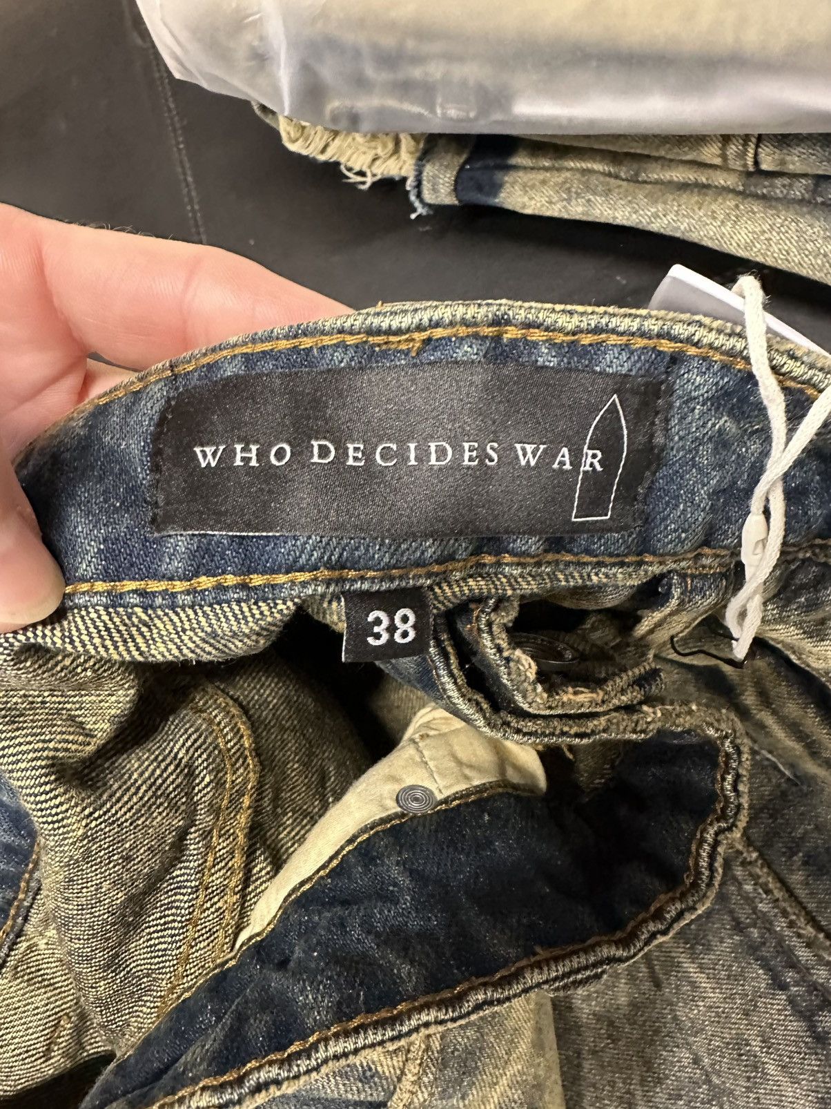 Who Decides War Who Decides War Gnarly Jeans Navy Size US 38 / EU 54 - 3 Thumbnail