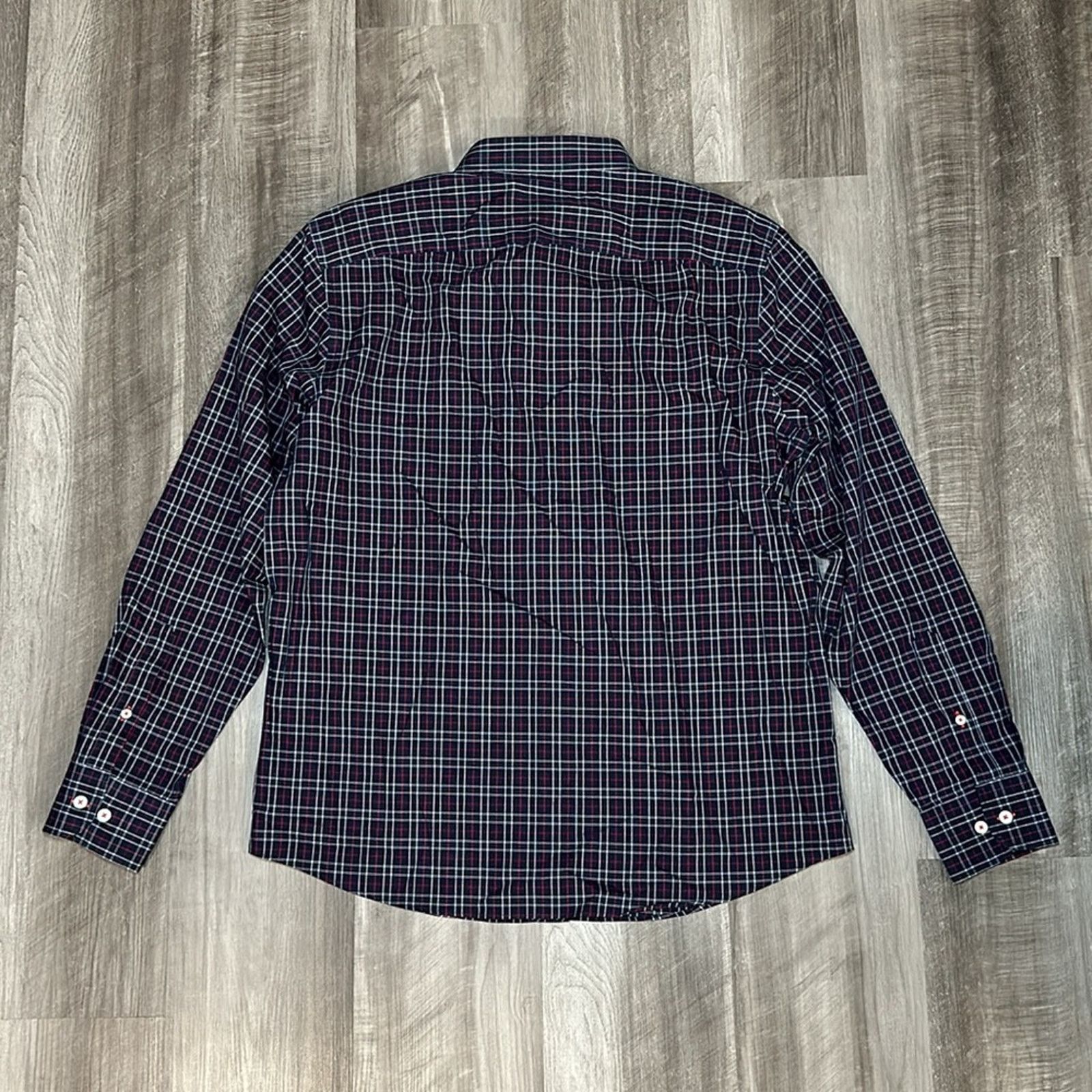 UNTUCKit Untuckit Perdera Slim Fit Wrinkle Free Long Sleeve - XL Size US XL / EU 56 / 4 - 3 Thumbnail