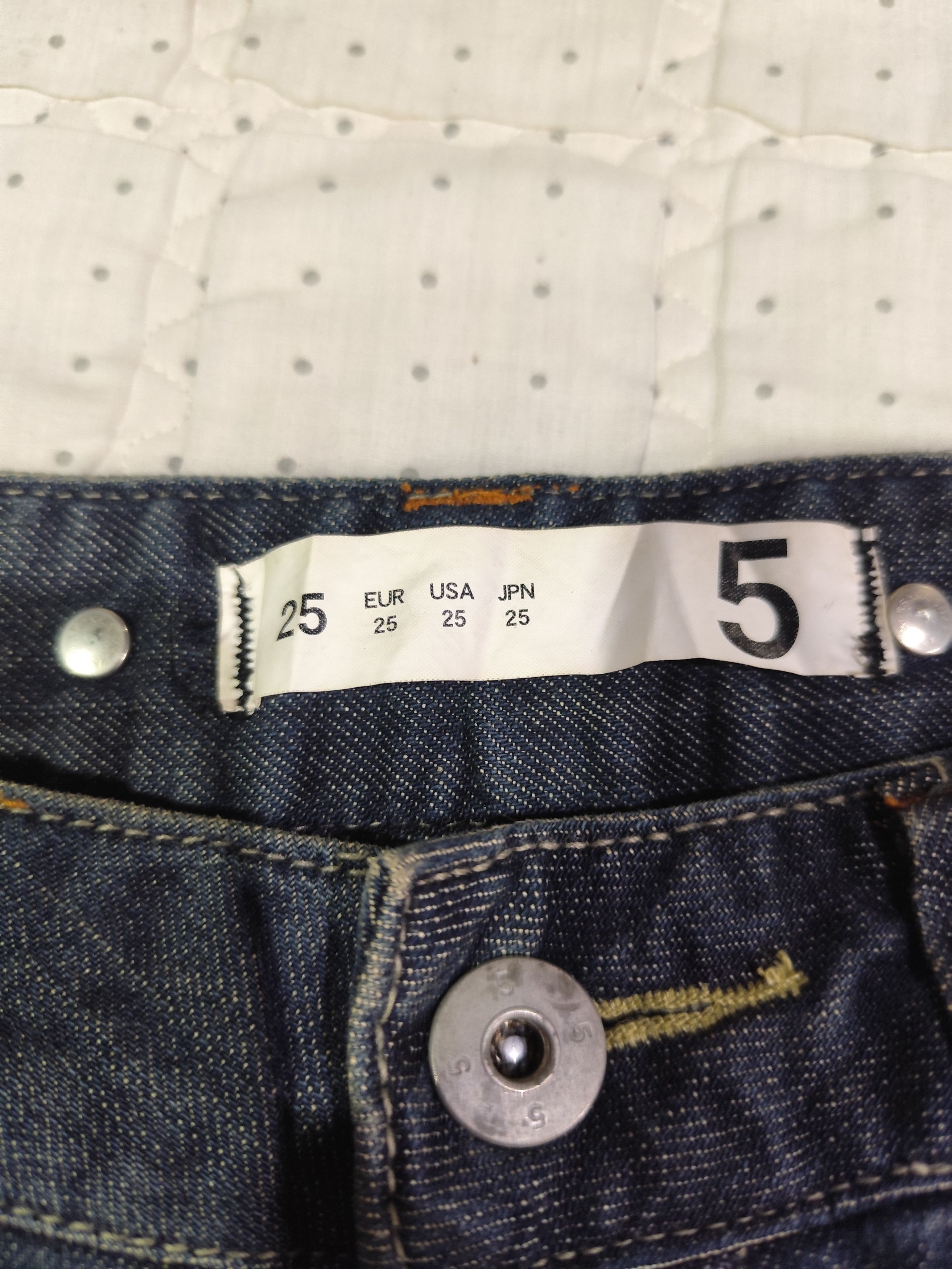 Japanese Brand Vintage Five Washed FLare Denim J022 Size 29" - 9 Thumbnail