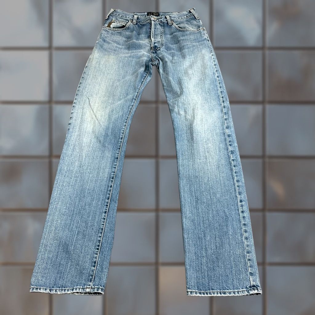 Vintage VINTAGE Armani Jeans Shirt? Size US 28 / EU 44 - 1 Thumbnail