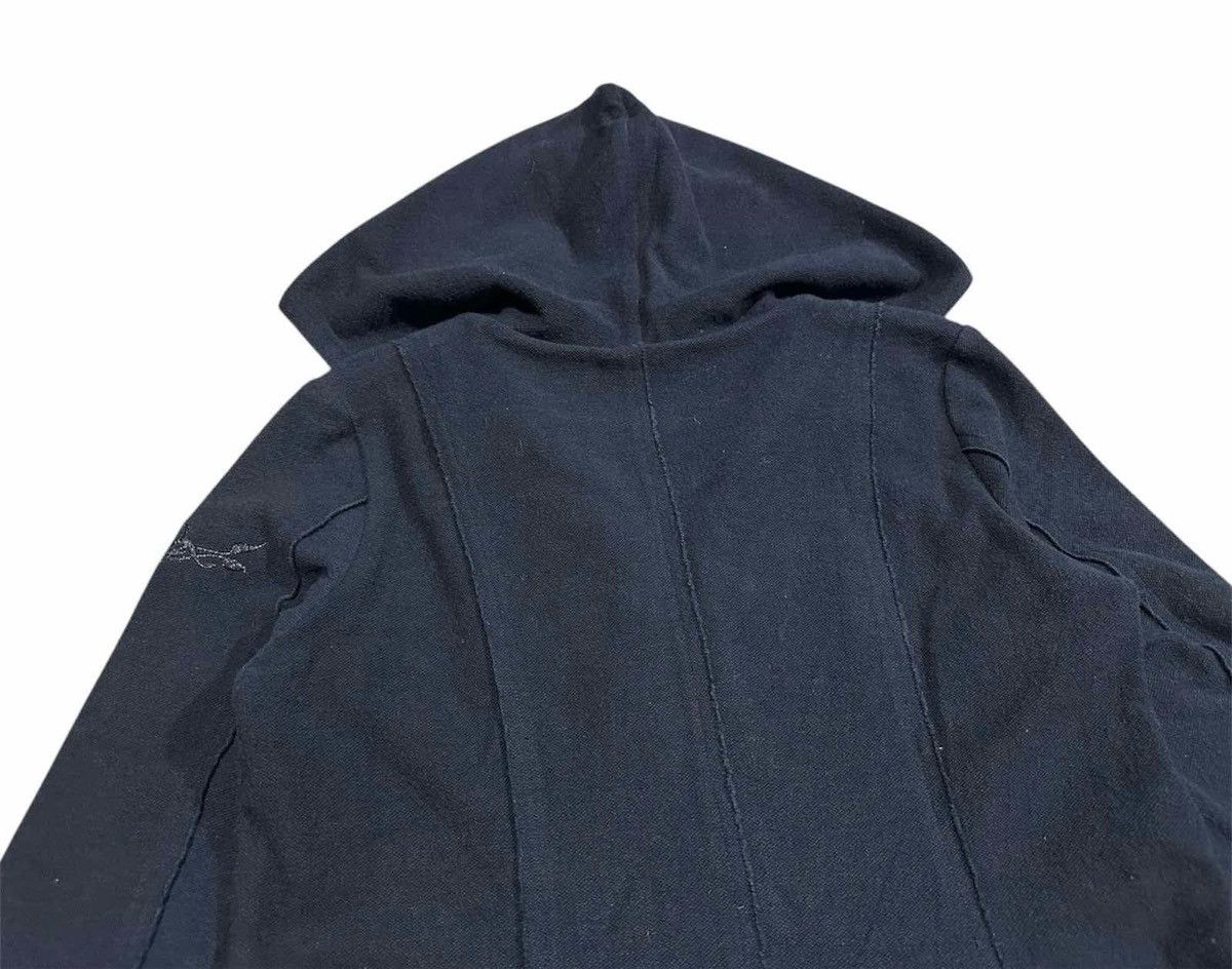 If Six Was Nine × Japanese Brand × Le Grande Bleu (L.G.B.) 🔥Y2K Archived Royal Order Frayed Zip Up Hoodie GothPunk Size US M / EU 48-50 / 2 - 16 Thumbnail