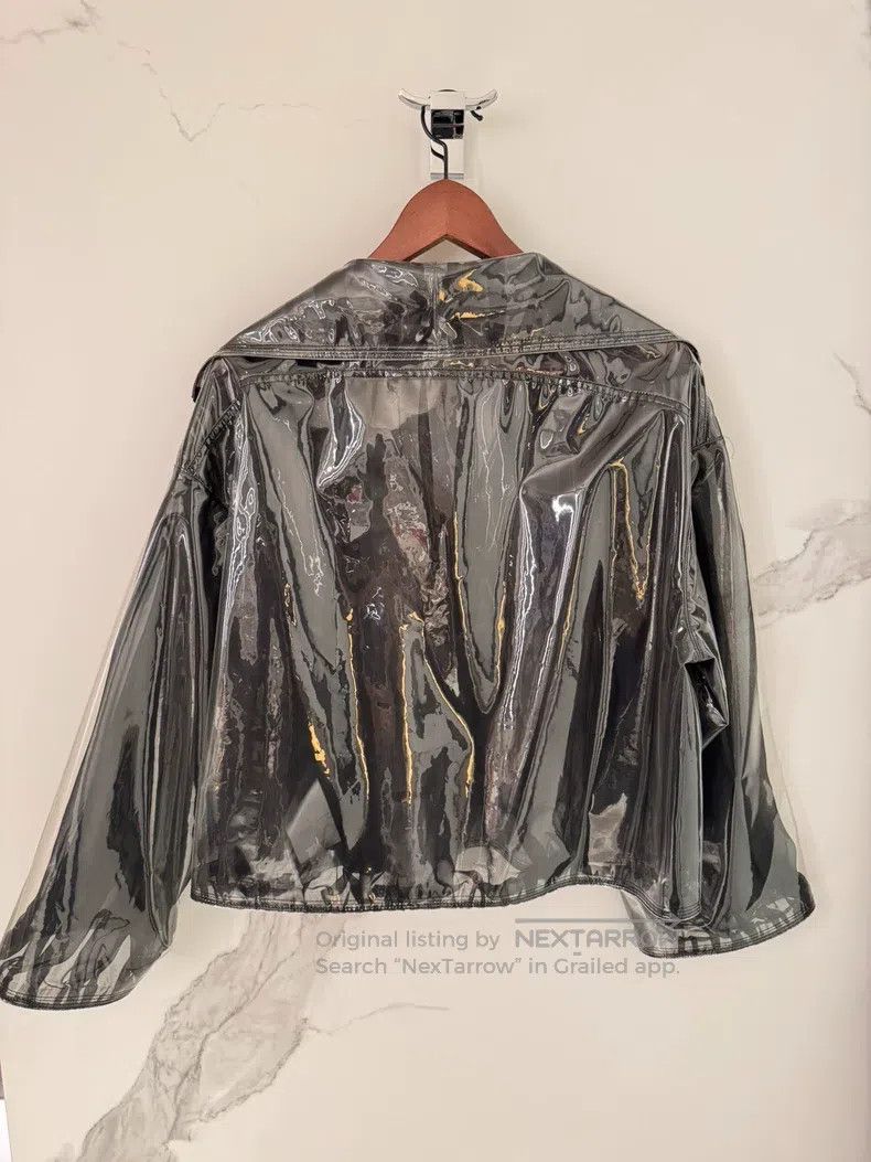 Valentino Valentino Translucent mulberry silk pvc jacket jacket Size XS / US 0-2 / IT 36-38 - 2 Thumbnail