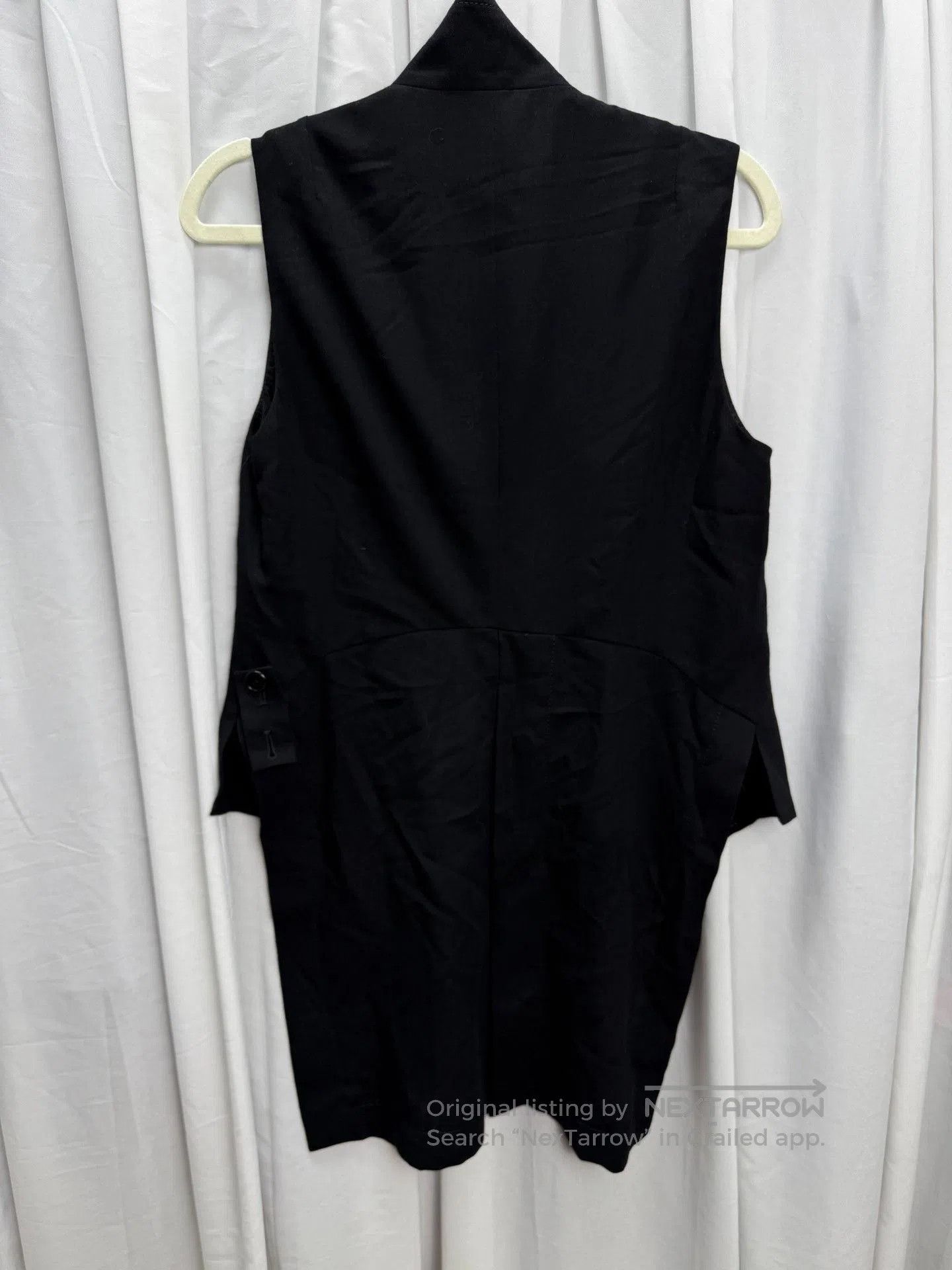 Ann Demeulemeester Ann Demeulemeester Double Zip Silk Vest. Size XXS / US 00 / IT 34 - 6 Thumbnail