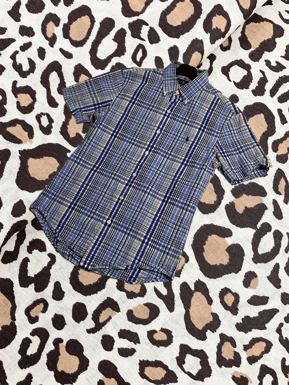 Polo Ralph Lauren Vintage Polo Ralph Lauren Shirt Buttons Short Sleeve Size US S / EU 44-46 / 1 - 1 Thumbnail