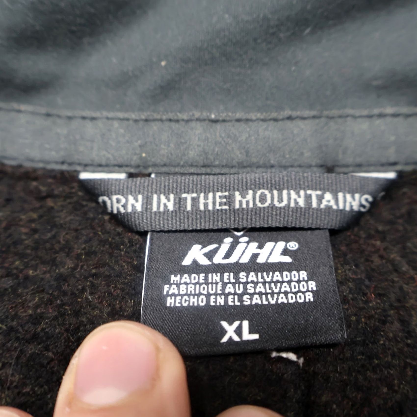 Logo 7 Kuhl Interceptr Vest Mens XL Black Fleece Full Zip Outdoor Hiking Warm LOGO Size US XL / EU 56 / 4 - 4 Thumbnail