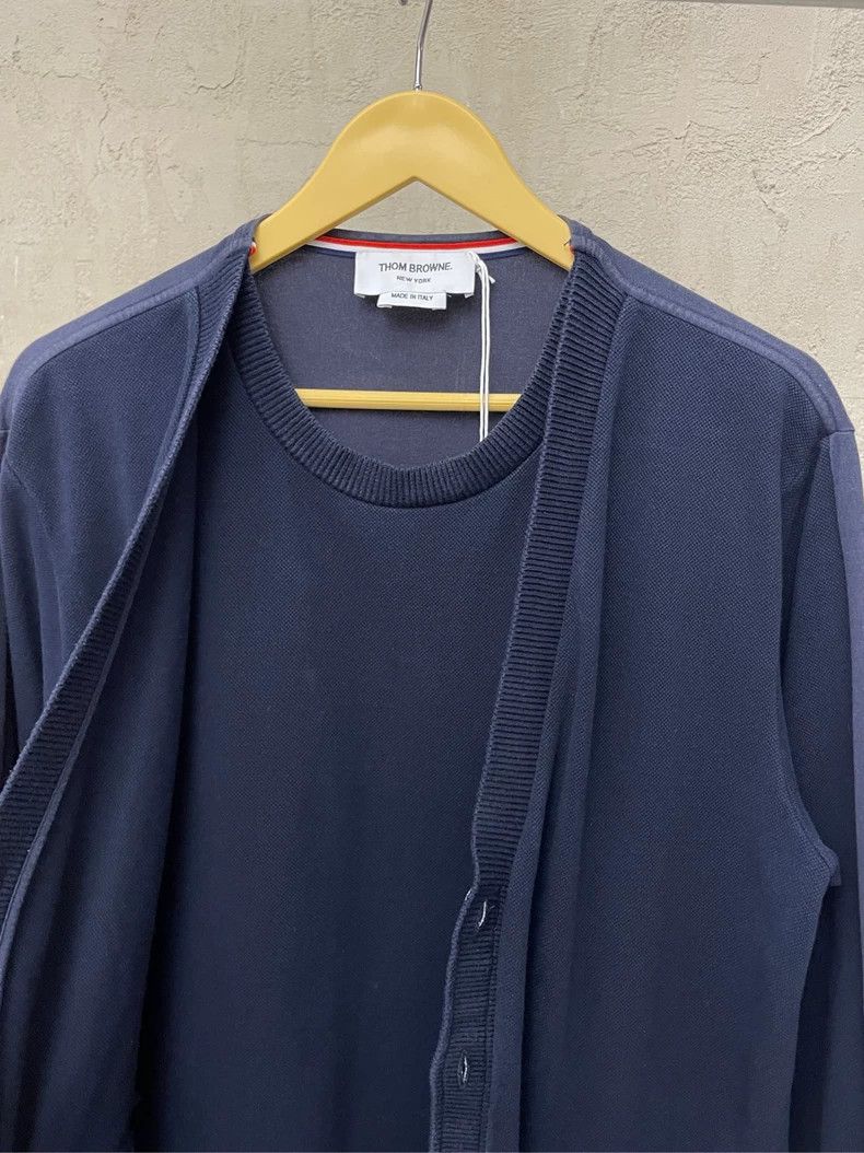 Thom Browne Thom Browne A long-sleeved cardigan Size US L / EU 52-54 / 3 - 5 Thumbnail