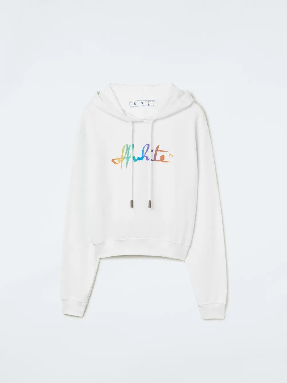 Off-White o1gr1nt0125 Figure Of Speech Over Hoodie in White Size L / US 10 / IT 46 - 1 Thumbnail