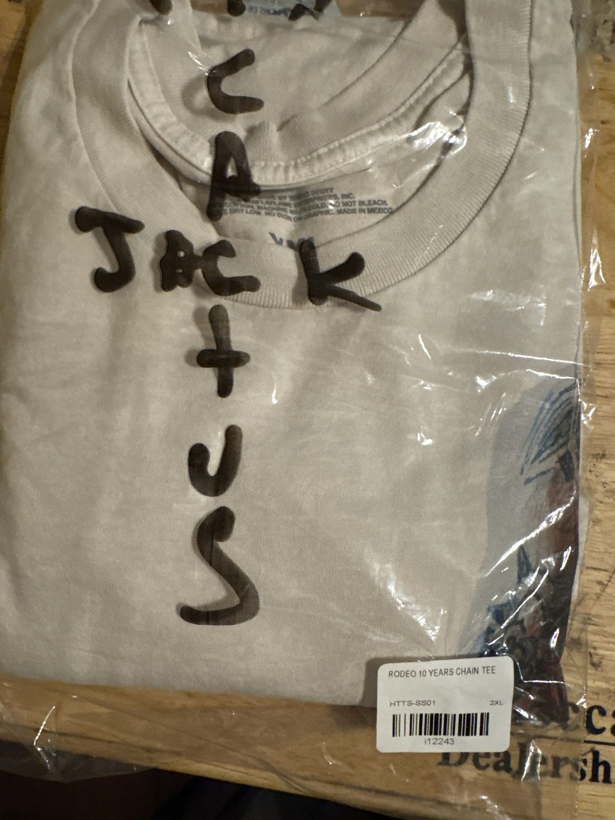 Travis Scott Travis Scott Rodeo 10 Years Chain Tee Size US XXL / EU 58 / 5 - 3 Thumbnail