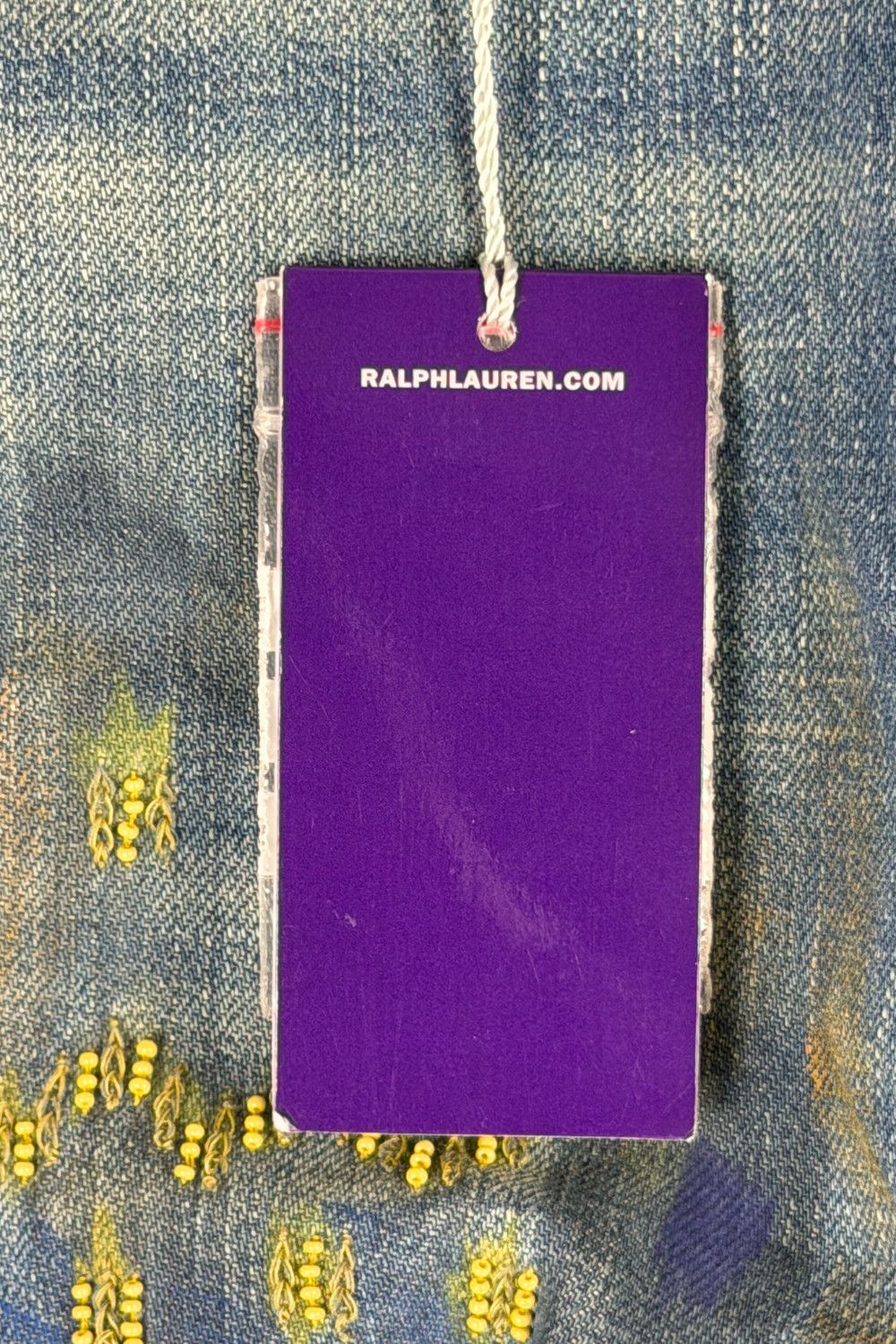 Ralph Lauren Purple Label Ralph Lauren Purple Label Hand-Beaded Artisanal Denim Size 28" / US 6 / IT 42 - 16 Thumbnail