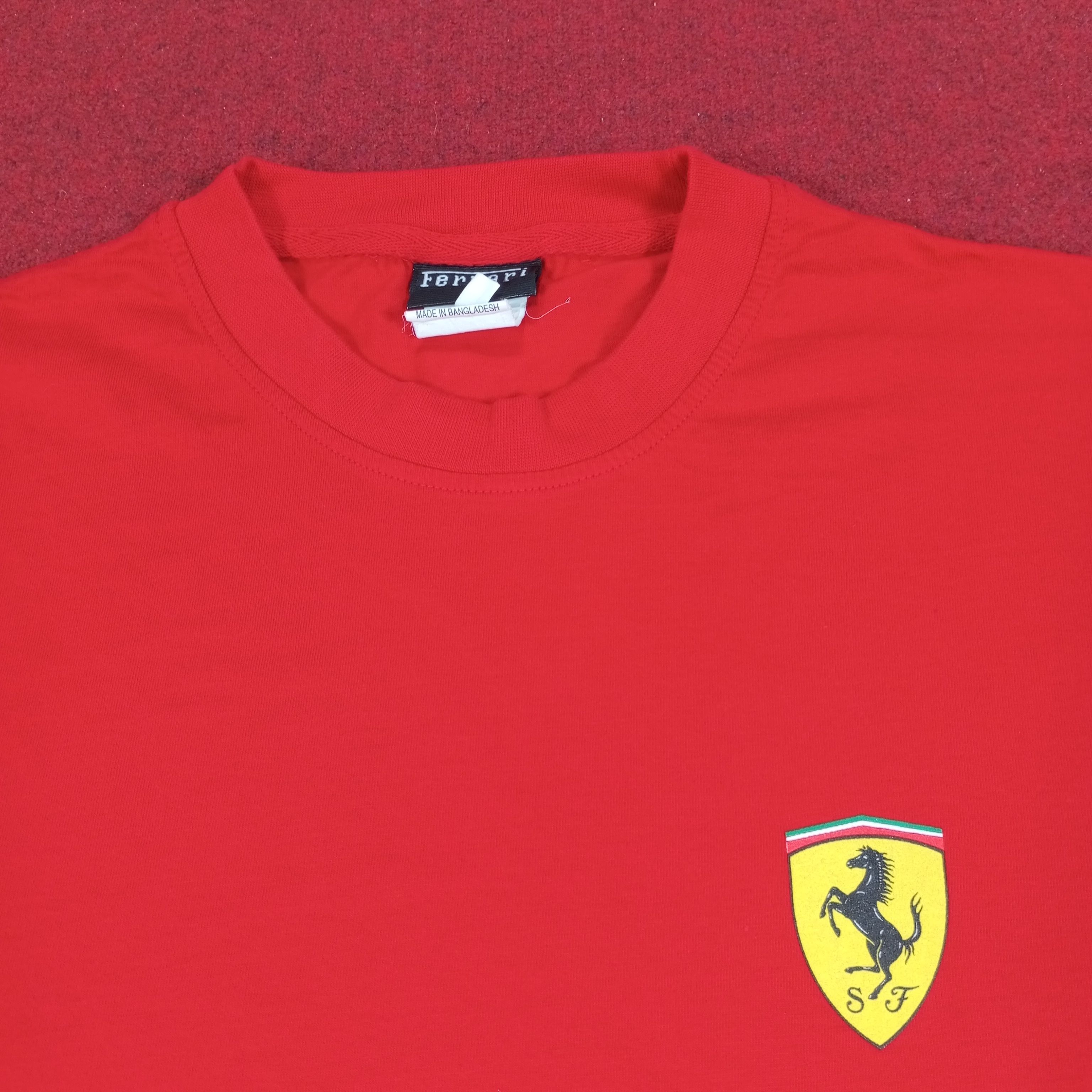 Ferrari × Vintage Ferrari Formula One F1 Racing Design Tshirt Size US L / EU 52-54 / 3 - 3 Thumbnail