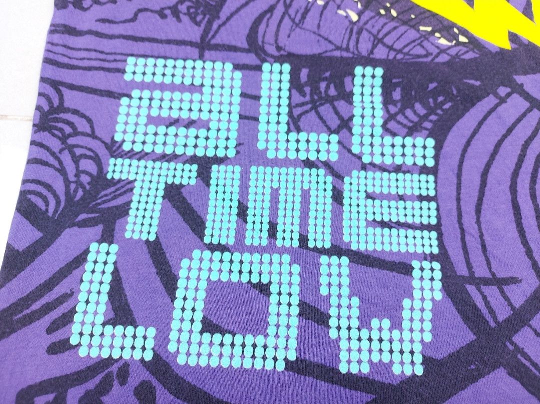 Band Tees × Vintage Vintage Y2K All Time Low Band AOP MySpace Era USA TEE Size US M / EU 48-50 / 2 - 5 Thumbnail