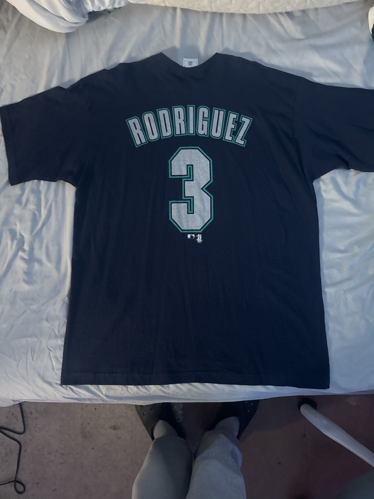 MLB × Pro Player × Vintage Vintage Seattle Mariners A-Rod Jersey T-Shirt Size US XXL / EU 58 / 5 - 4 Thumbnail