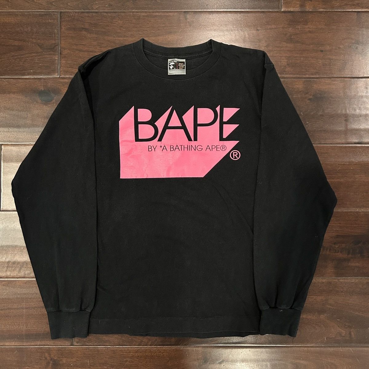 Bape BY BATHING APE LONG SLEEVE TEE Size US M / EU 48-50 / 2 - 1 Thumbnail