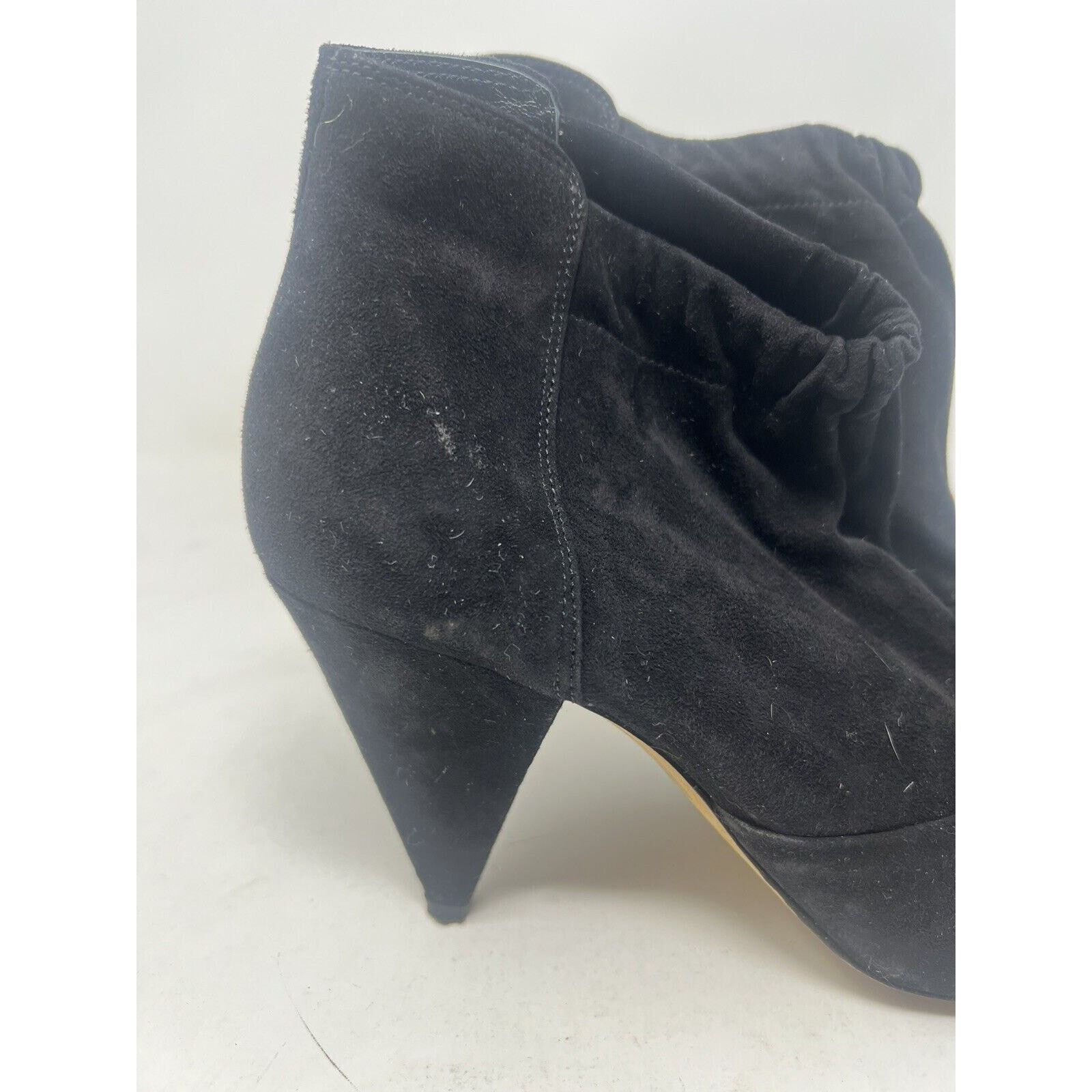 Loeffler Randall LOEFFLER RANDALL Women 8.5 Simone Suede Gathered Ankle Size US 8.5 / IT 38.5 - 4 Thumbnail