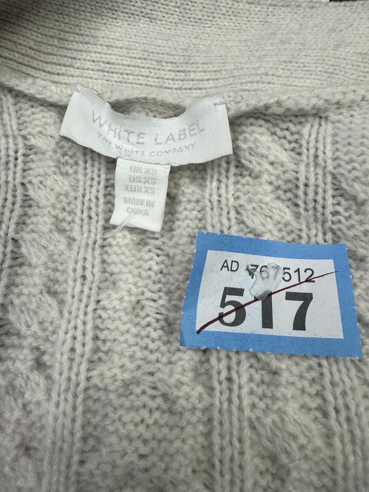 Nanga White Label White Label Cream Cable Knit Cardigan Sweater XS Size XS / US 0-2 / IT 36-38 - 2 Thumbnail
