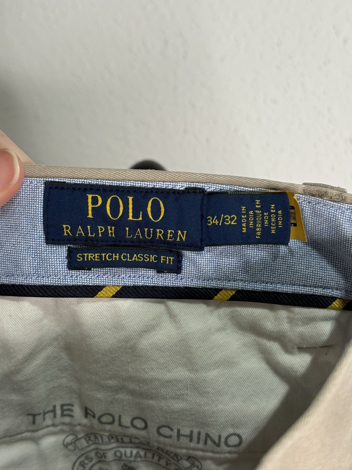 Polo Ralph Lauren Polo Ralph Lauren Stretch Classic Fit Pants Size US 34 / EU 50 - 3 Thumbnail