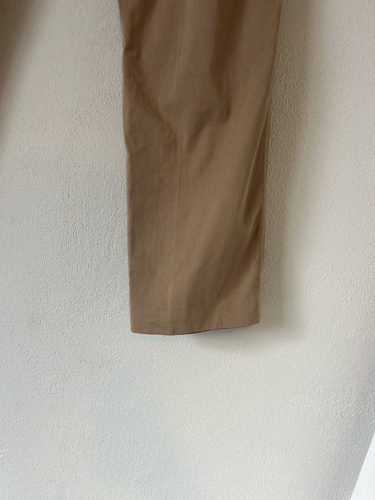 Brunello Cucinelli Brunello Cucinelli Beige Cotton Pants - Size 56 Size US 40 / EU 56 - 15 Thumbnail