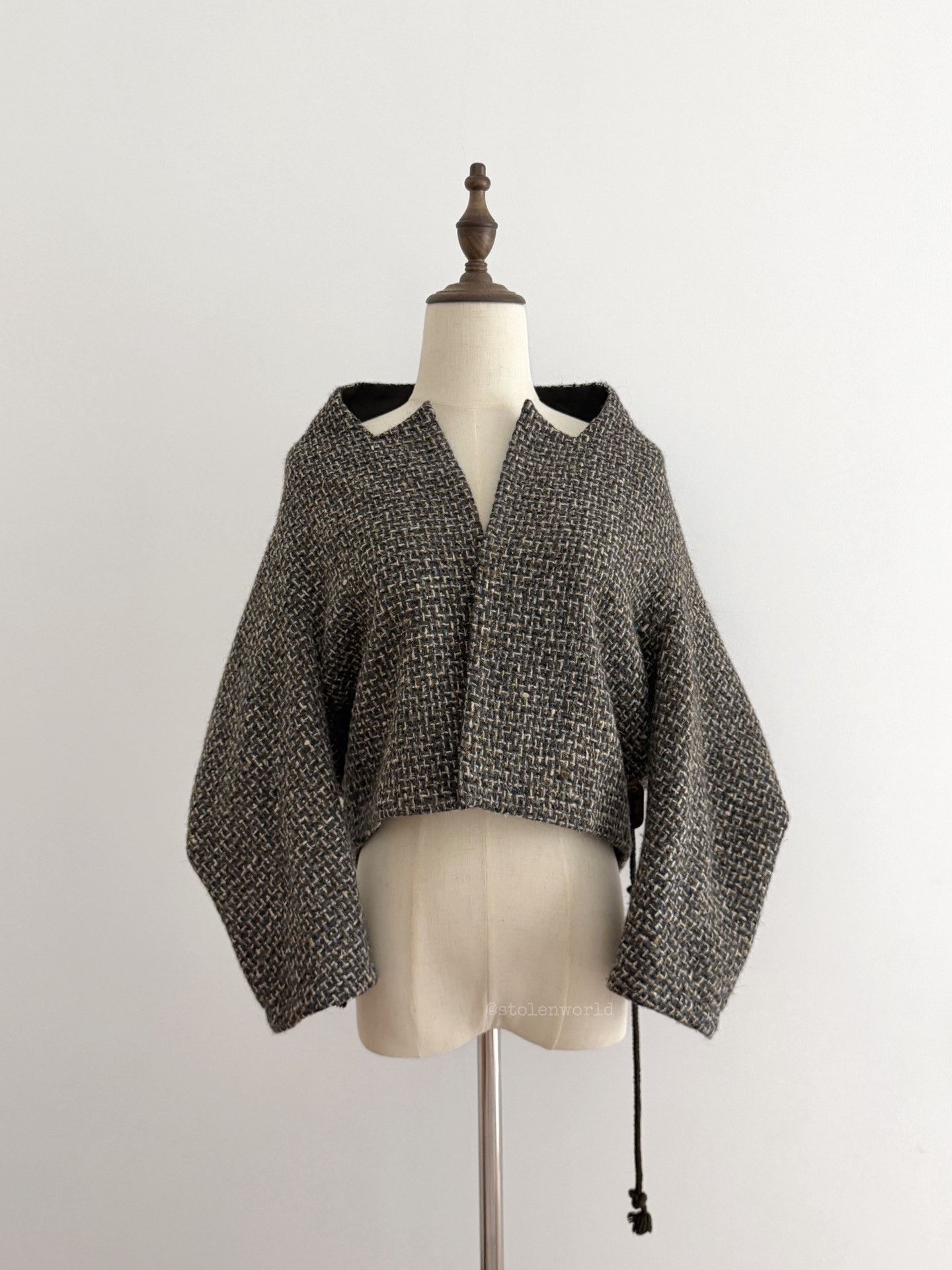 Y's Yohji Yamamoto Y's Pointed Collar Wool Coat Size M / US 6-8 / IT 42-44 - 1 Thumbnail