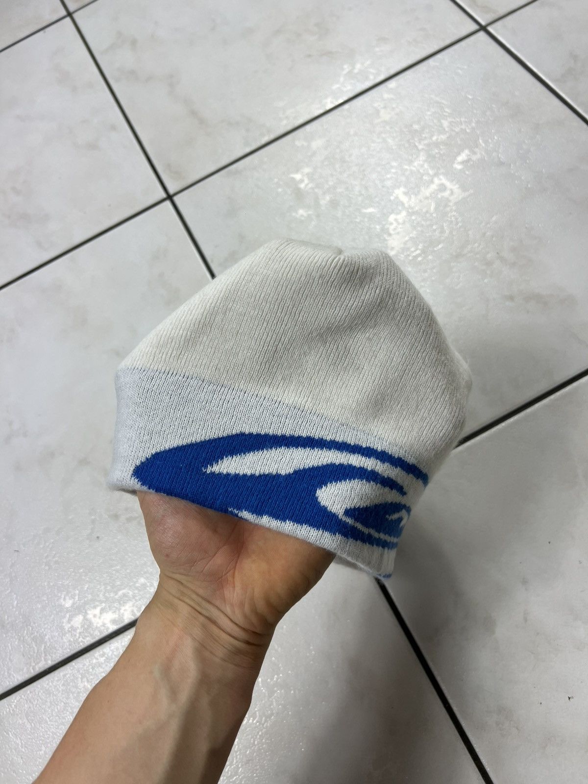 Quiksilver Vintage Quiksilver y2k bomb beanie hat knitted big logo swag Size ONE SIZE - 9 Thumbnail