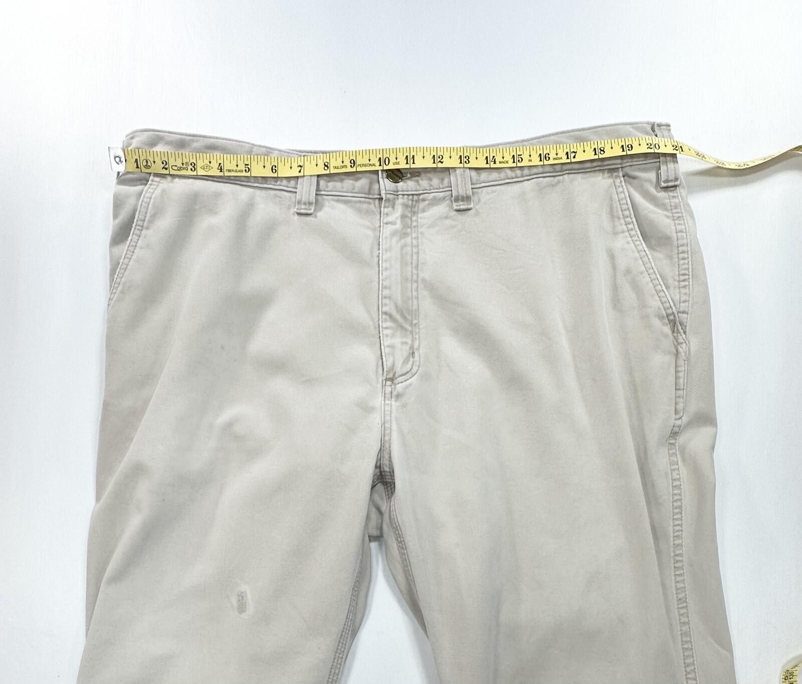Carhartt Carhartt Cotton Relaxed Fit Pocket Chinos Brown Mens 42/30 Size US 42 / EU 58 - 3 Thumbnail