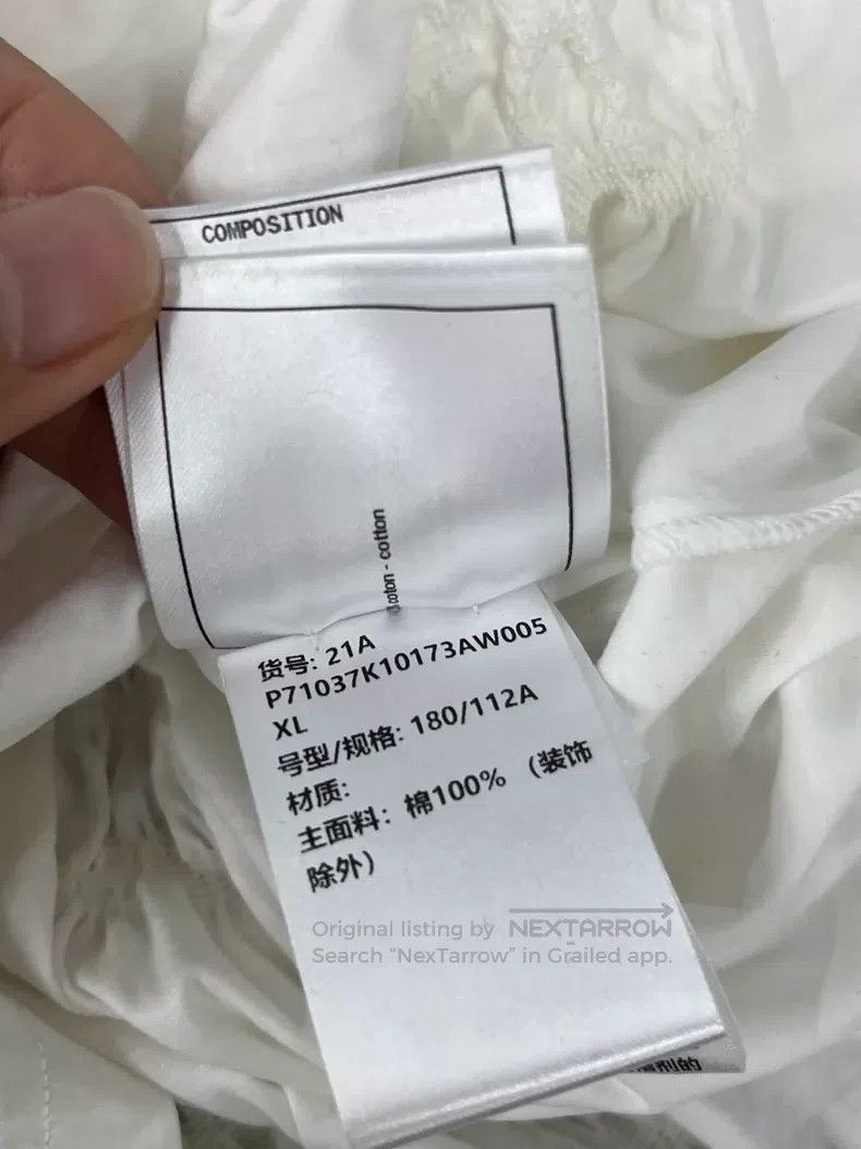 Other Chanel White pleated logo short sleeves Size XL / US 12-14 / IT 48-50 - 6 Thumbnail