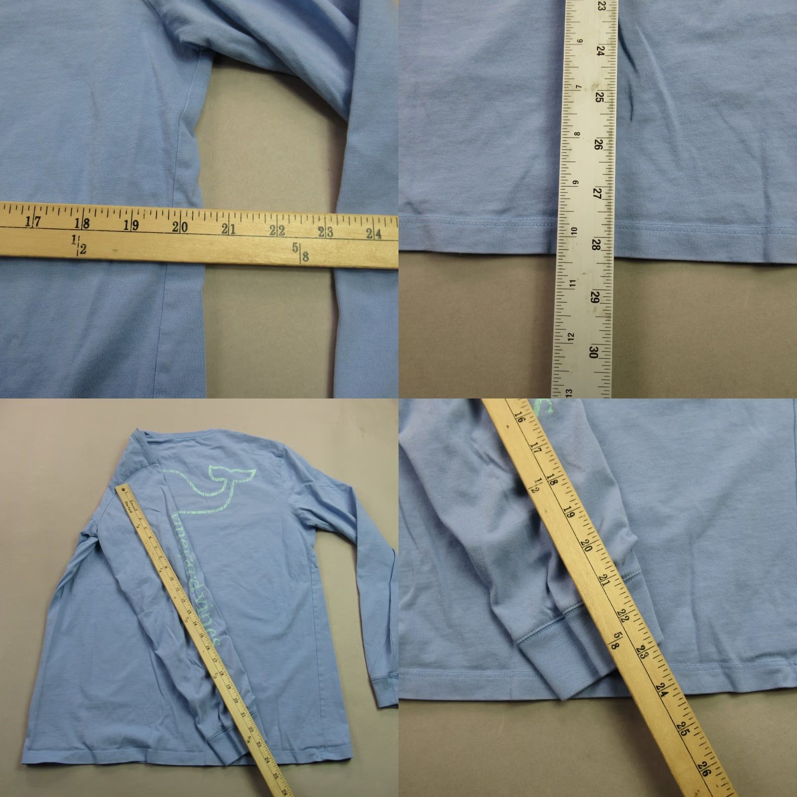 Vineyard Vines Vineyard Vines Shirt Mens Medium Blue Long Sleeve Crew Neck Pocket Casual Size US M / EU 48-50 / 2 - 8 Thumbnail