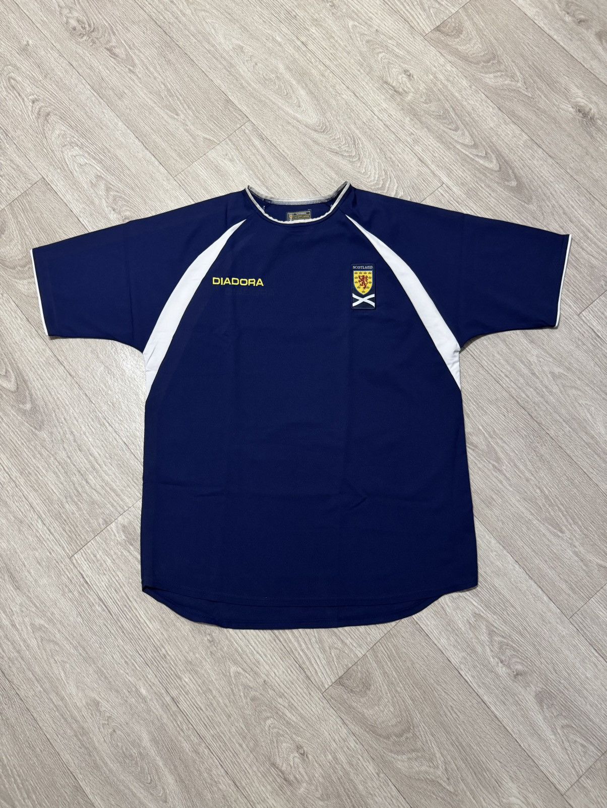 Vintage 🔷Vintage Diadora Scotland 2003/05 Soccer jersey🔷 Size US M / EU 48-50 / 2 - 1 Thumbnail