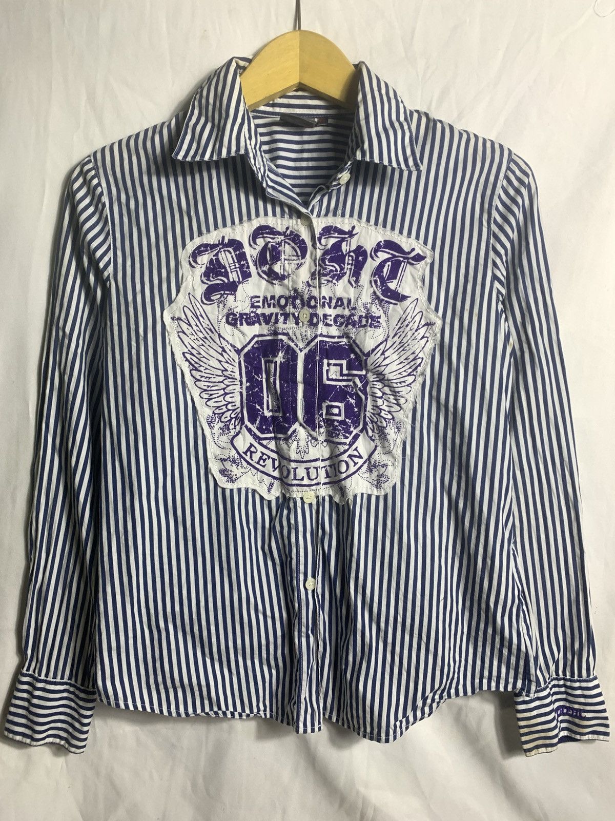 Japanese Brand Japanese Poem Style DOHC button shirt Size US S / EU 44-46 / 1 - 1 Thumbnail