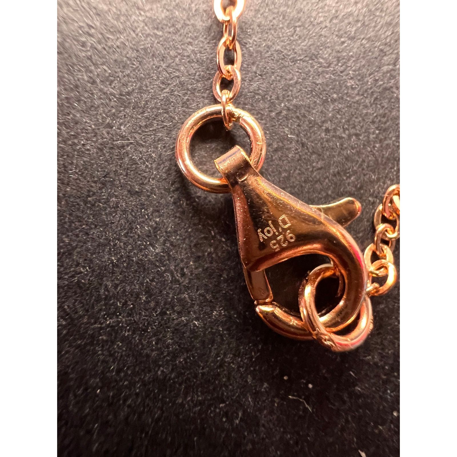 Other NEW Pink jade dragon pendant necklace in gold 925 silver Size ONE SIZE - 4 Thumbnail