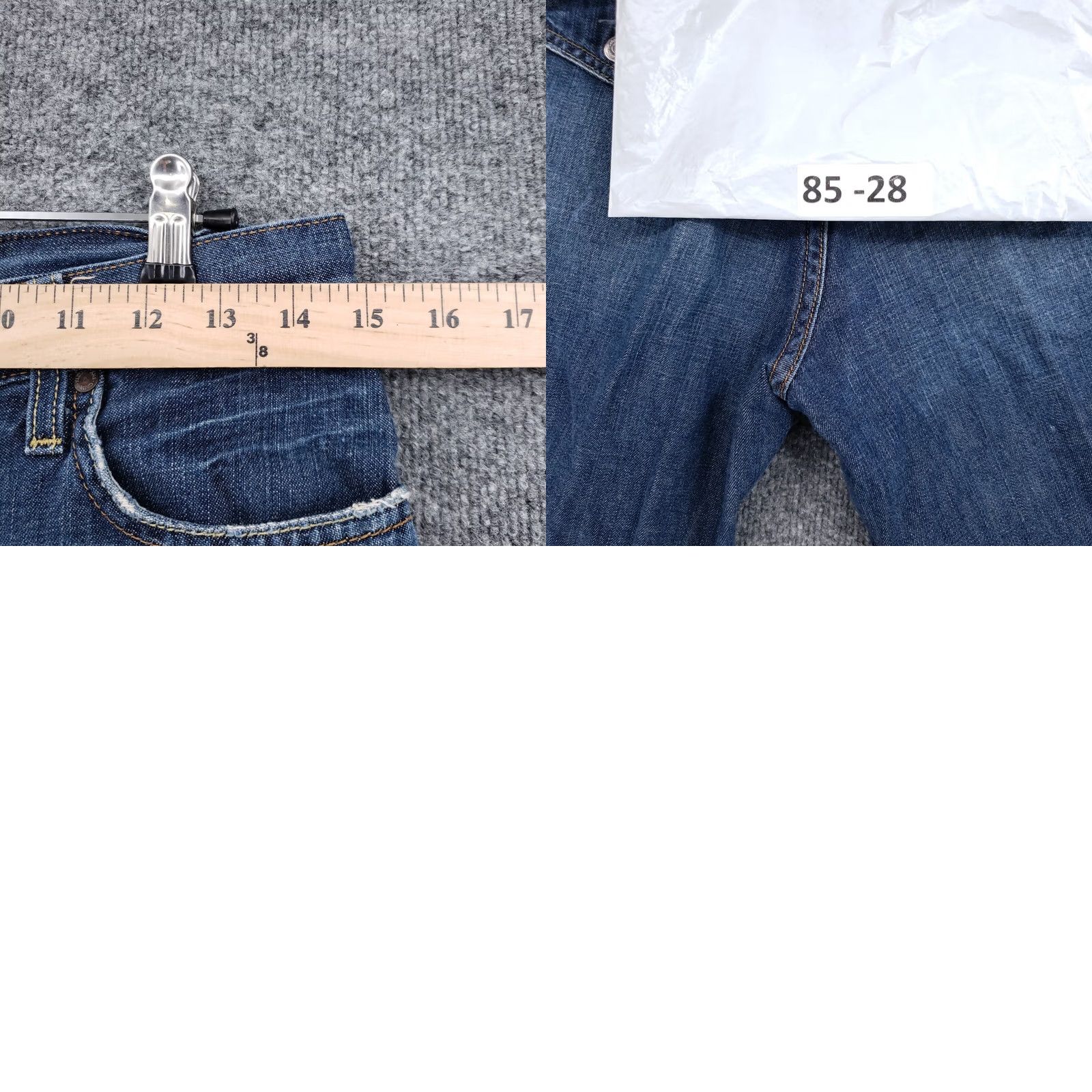 Calvin Klein Calvin Klein Womens Shorts Blue 2 Skimmer 12" Mid-Rise 5-Pocket Denim Rinse Wash Size 26" / US 2 / IT 38 - 9 Thumbnail