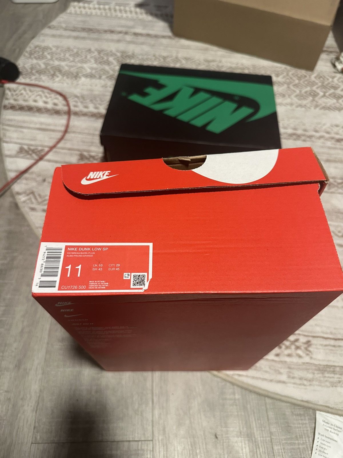 Nike Nike Dunk Low SP - Daybreak/Barn-Plum Size US 11 / EU 44 - 2 Thumbnail