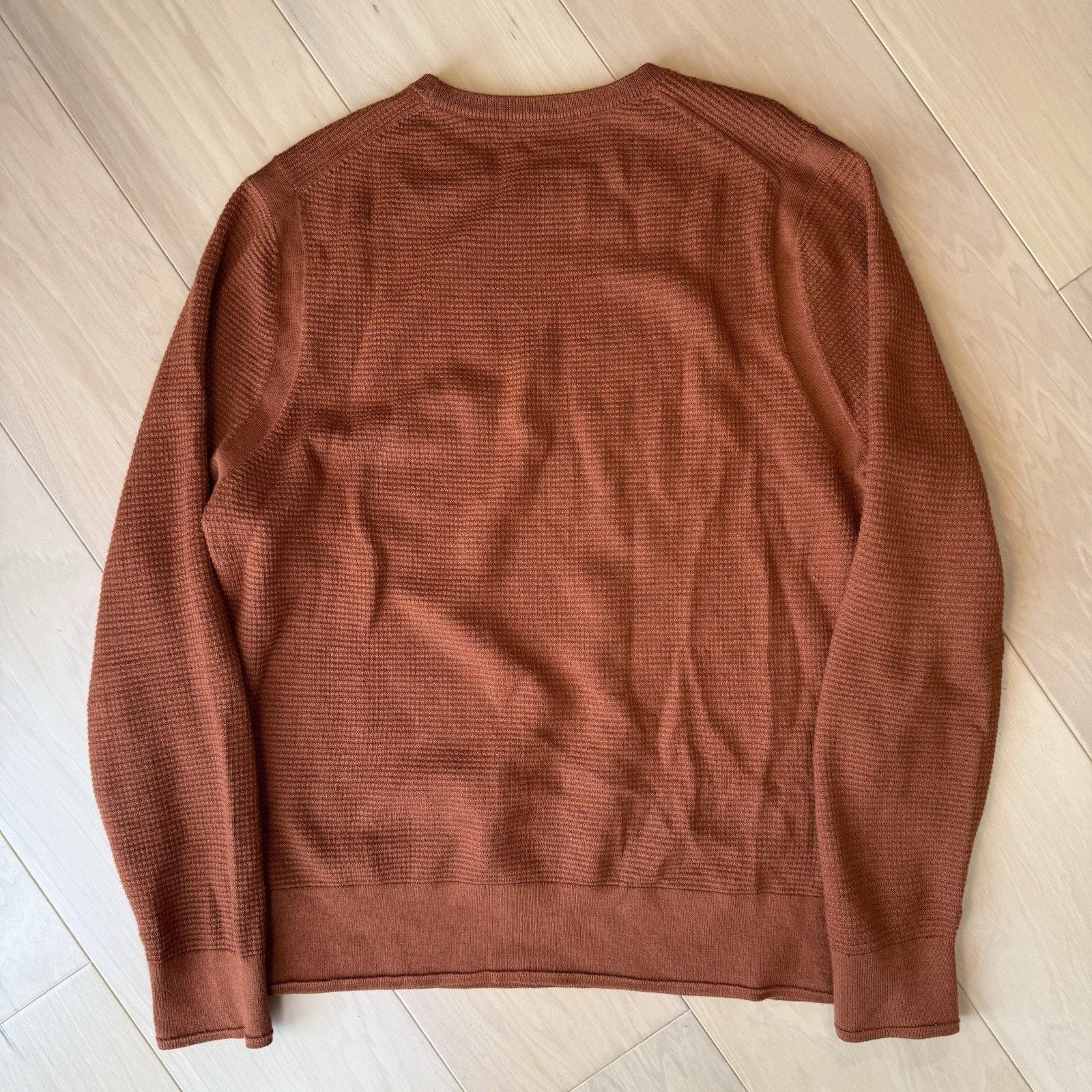 Todd Snyder Todd Snyder Merino Wool Sweater XL Orange Italian Fabric Size US XL / EU 56 / 4 - 9 Thumbnail
