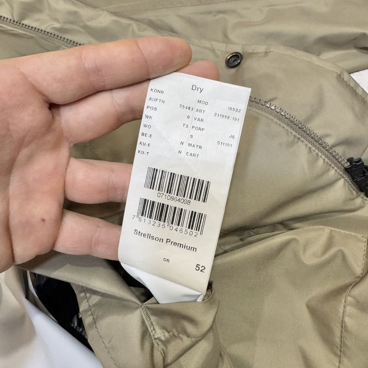 Strellson Strellson Dry Jacket Waterproof Hooded L size Size US L / EU 52-54 / 3 - 12 Thumbnail