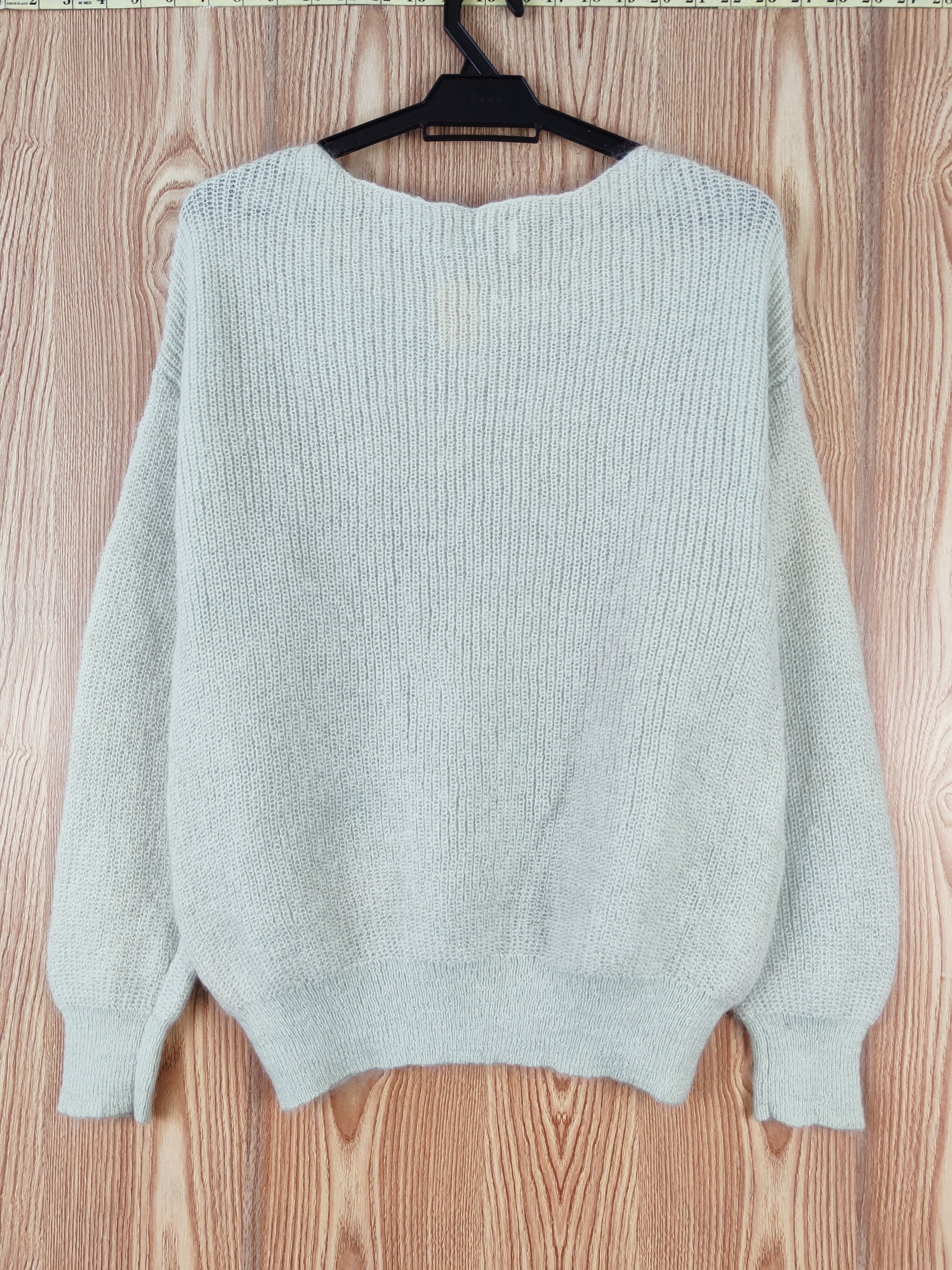 Japanese Brand × Vintage Slobe Green Knitwear Sweatshirts #W562 Size M / US 6-8 / IT 42-44 - 7 Thumbnail