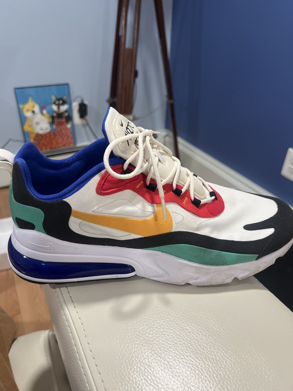 Nike Nike Air Max 270 React “Bauhaus” Size US 12 / EU 45 - 1 Thumbnail