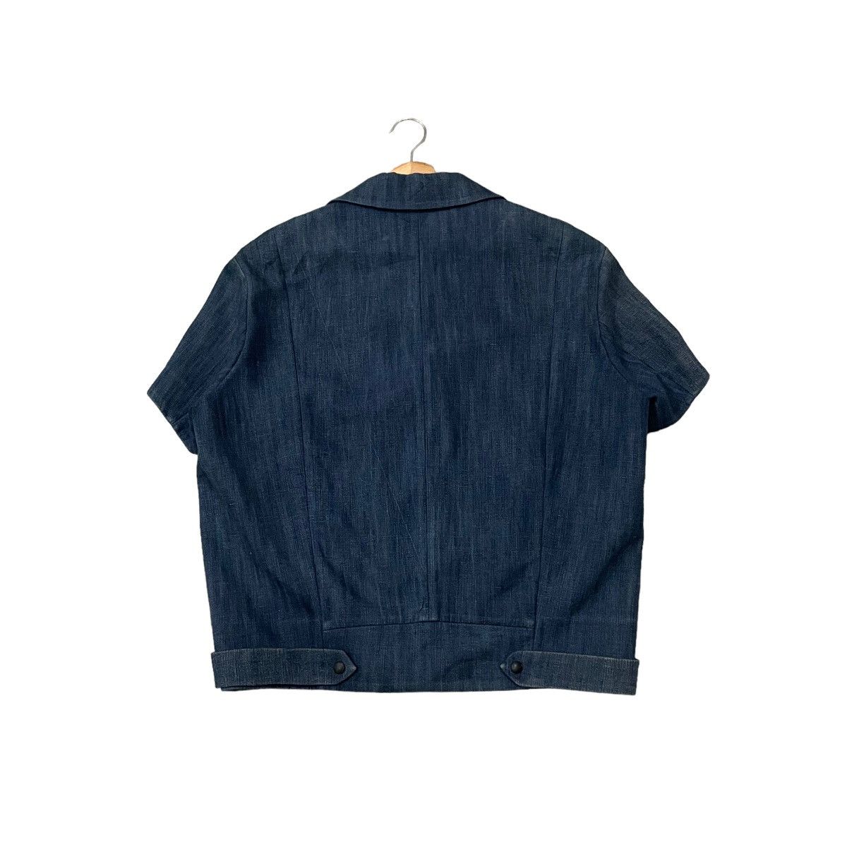 Sandro Vintage Sandro Double Collar Short Sleeve Jacket Size US M / EU 48-50 / 2 - 9 Thumbnail