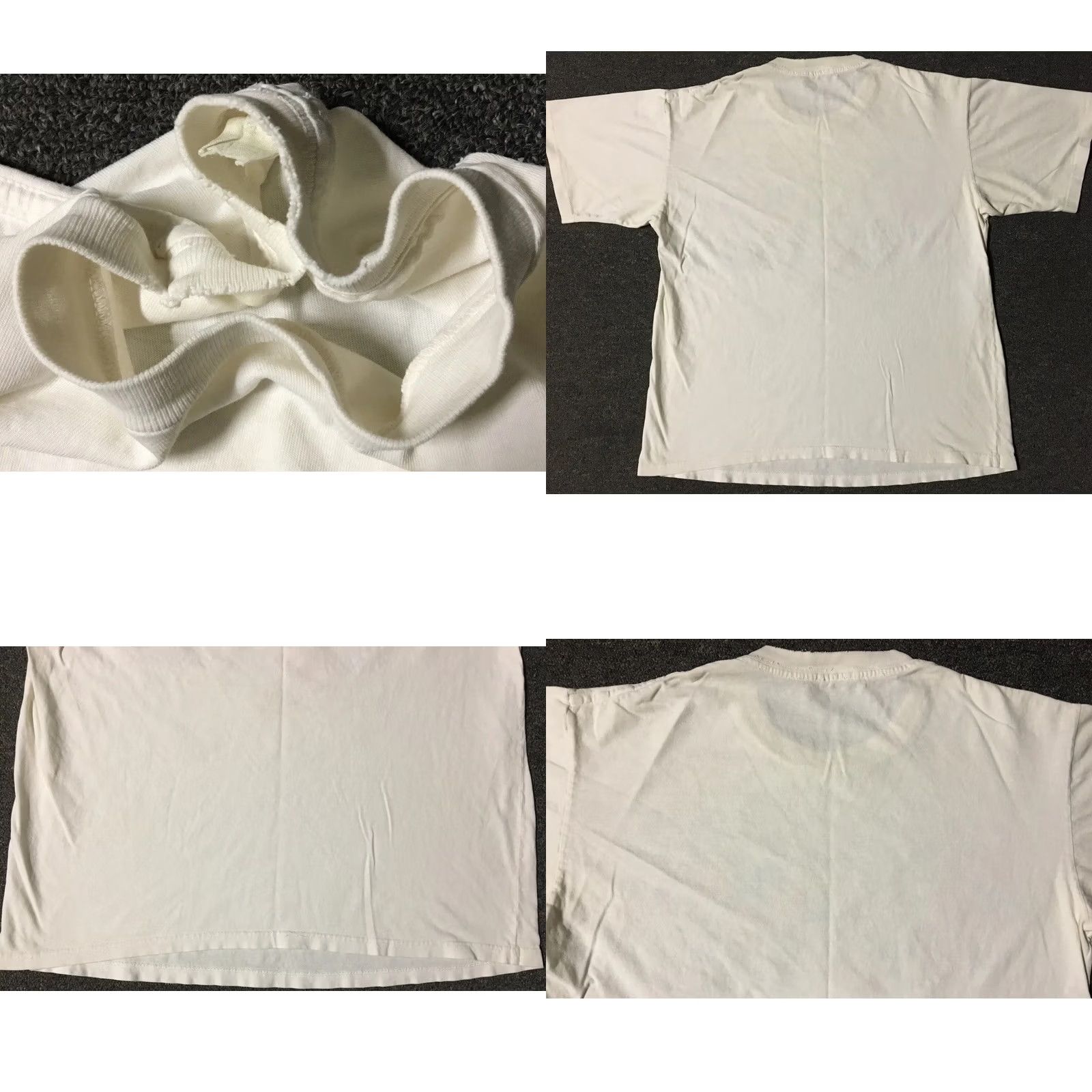 Vintage VINTAGE 90s Flower Art Faded Distress Shirt M USA Nature Beach Grunge Punk Rose 80s Mens Shirt M White Heart Art USA Flowers Vintage 90s Size US M / EU 48-50 / 2 - 8 Thumbnail