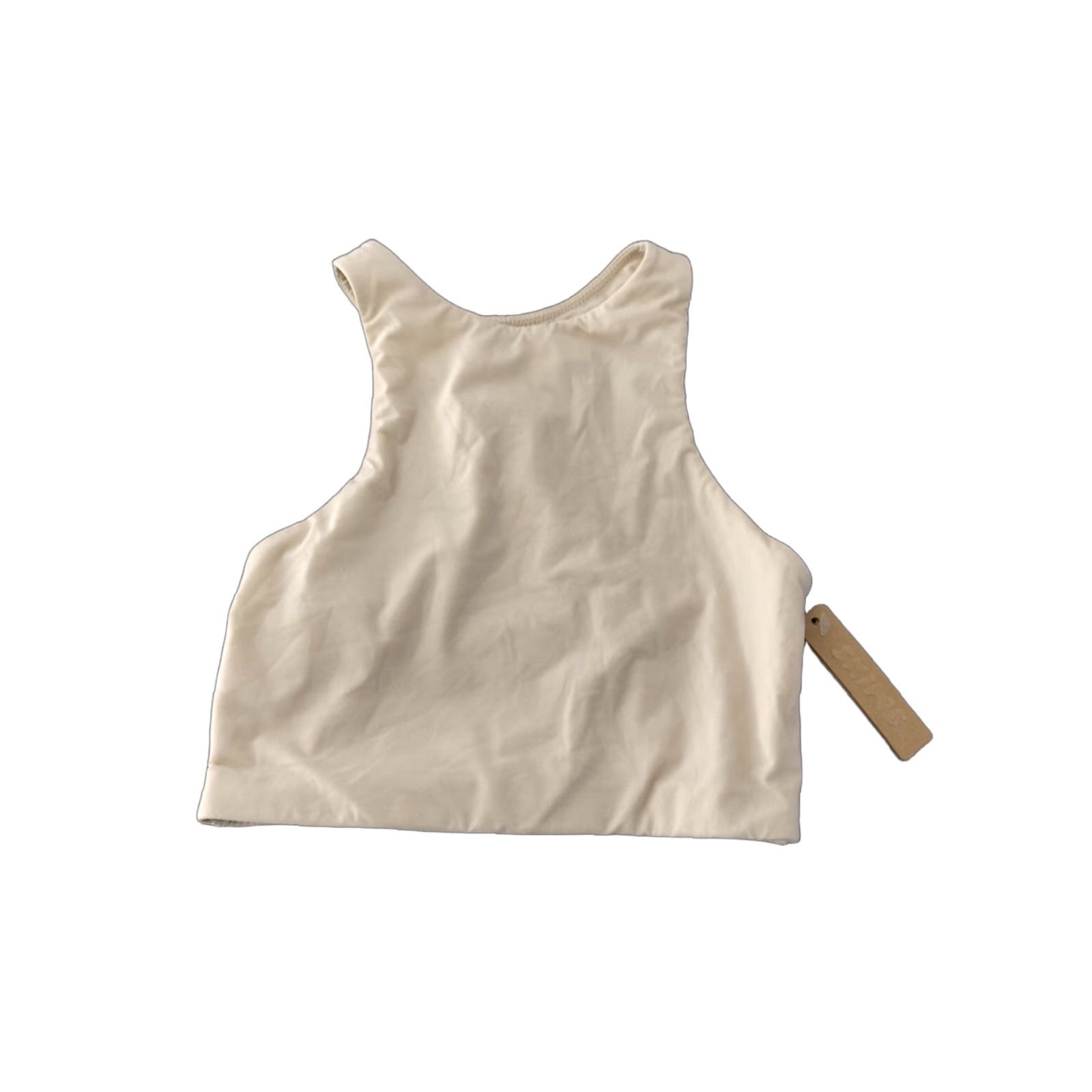 SKIMS SKIMS Oxide Fits Everybody Halter Back Bra Seamless Sand XXS BR-HNK-0657 Size ONE SIZE - 1 Thumbnail