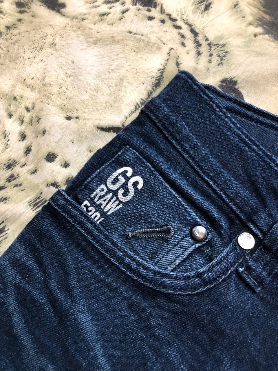 G-Star G Star Jeans Adult Raw Denim Dark Wash Straight Leg Size 30" / US 8 / IT 44 - 5 Thumbnail