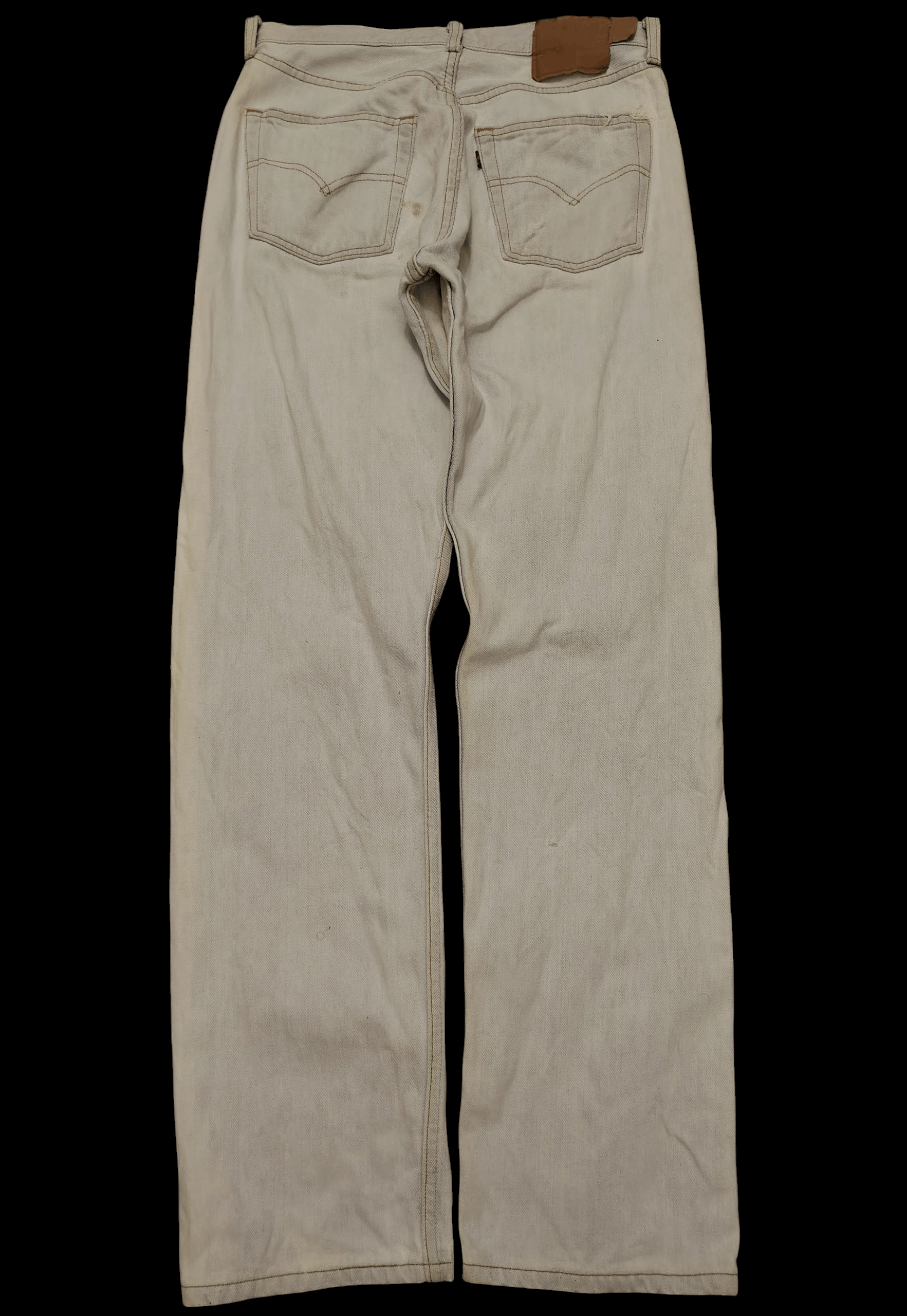 Levi's Thrashed Acid Washed Vtg Levi's 501 Button 553 made in usa Size US 30 / EU 46 - 2 Thumbnail