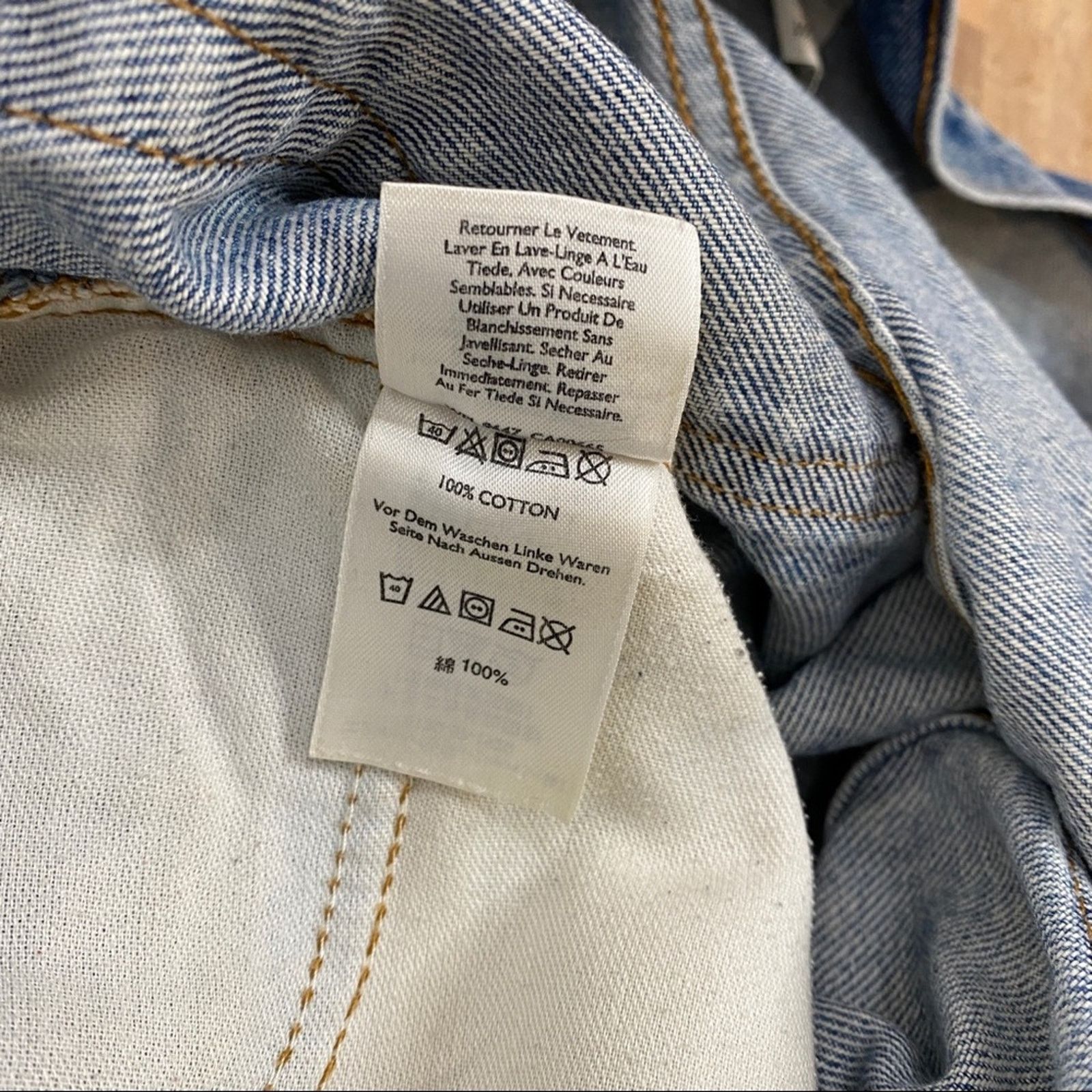 Eddie Bauer × Vintage Eddie Bauer Jeans Classic Vintage Straight Leg Cotton Denim Size US 34 / EU 50 - 7 Thumbnail