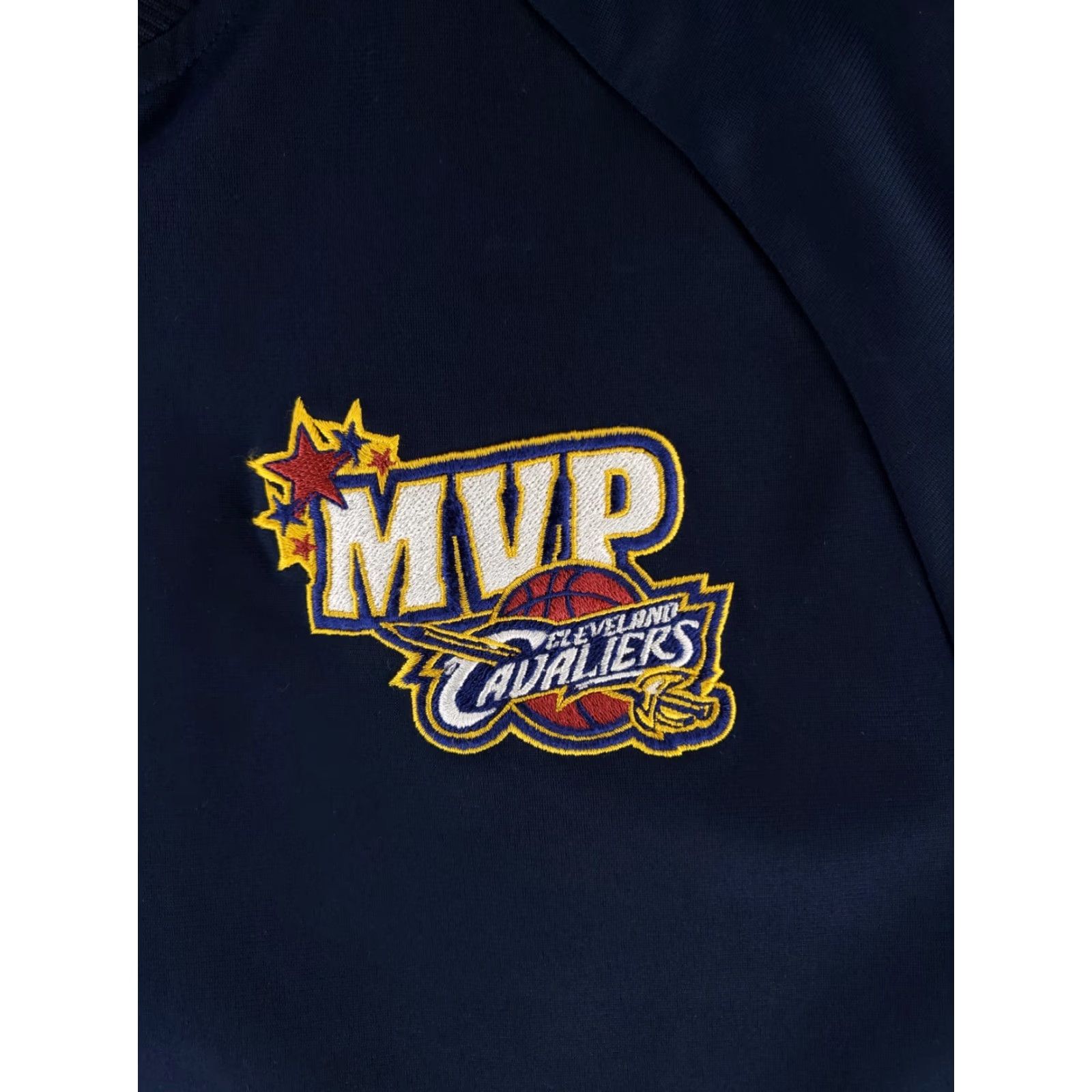 Adidas Adidas MVP Basketball Warmup Jacket Blue Mens L Cavaliers Track Jacket Size US L / EU 52-54 / 3 - 2 Thumbnail