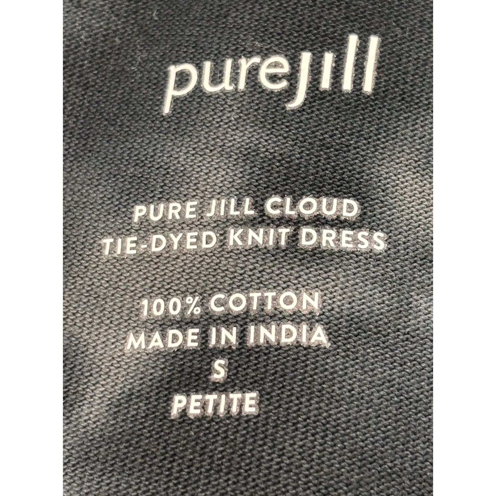 J. Jill J. Jill Pure Jill Cloud Tie Dyed Tunic Dress Small Petite Pockets Casual Sz Small Petite VGUC Pockets Size S / US 4 / IT 40 - 6 Thumbnail